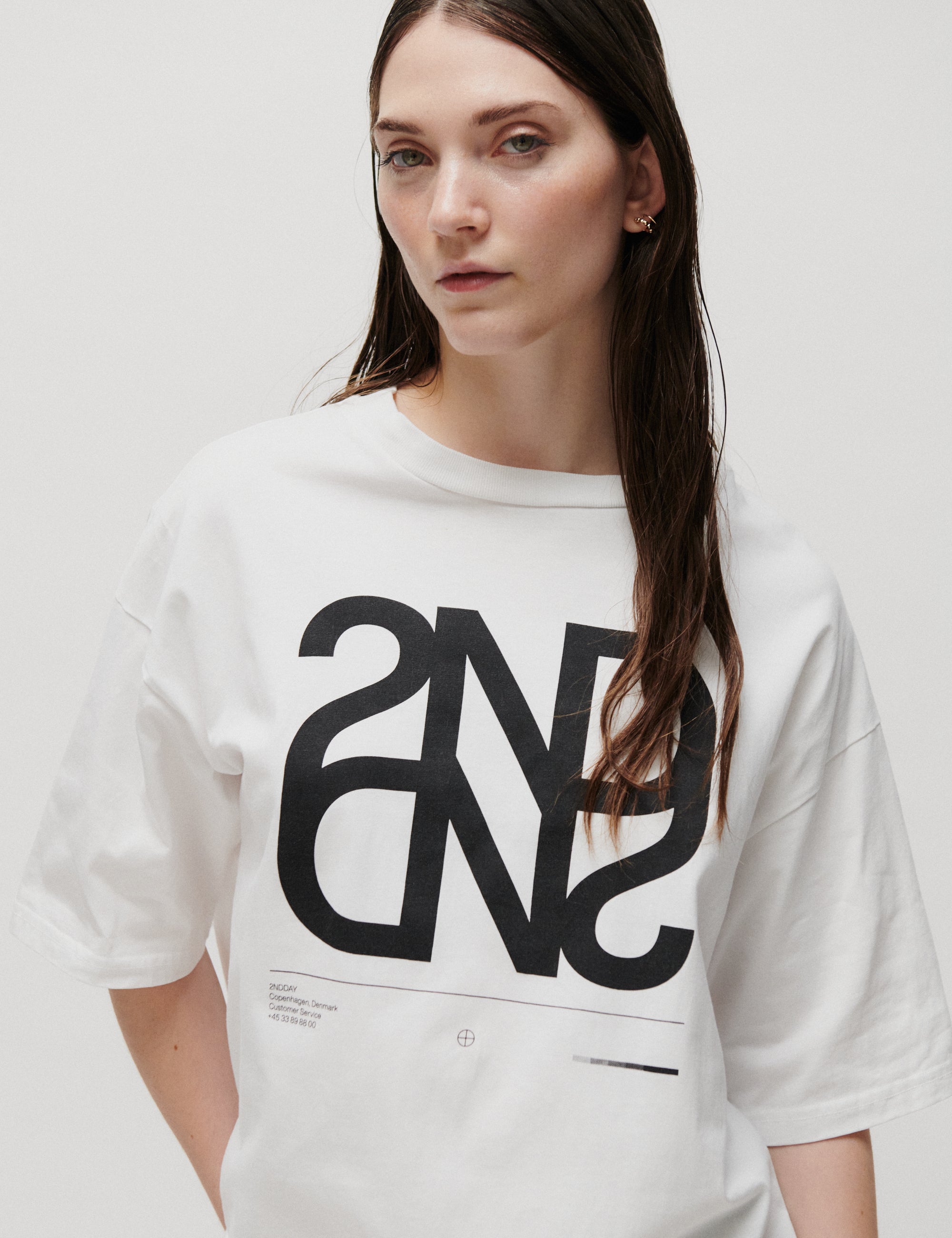 2NDDAY 2NDArall - Midweight Jersey - T-shirt T-shirt 114001 Brilliant White