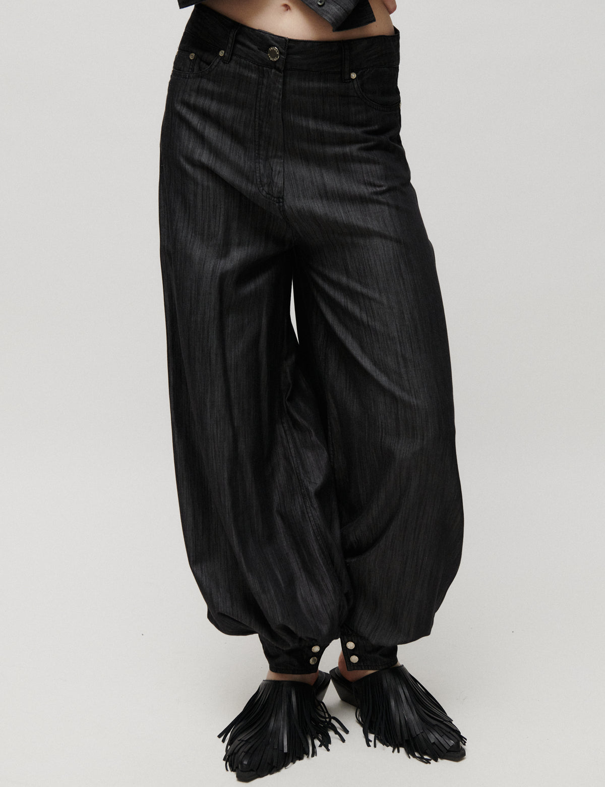 2NDDAY 2NDOllis - Tenca Feel - Pants Pants 190303 Black