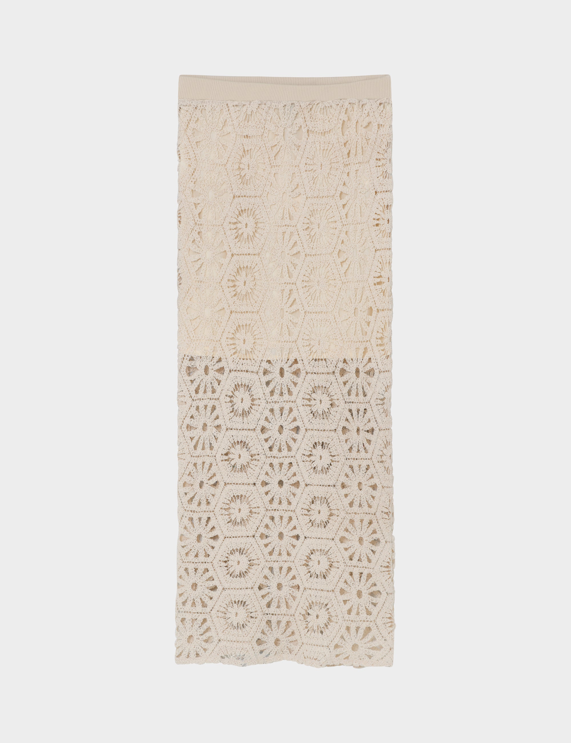 2NDDAY 2ND Austina - Dry Crochet Skirt 114801 TOFU