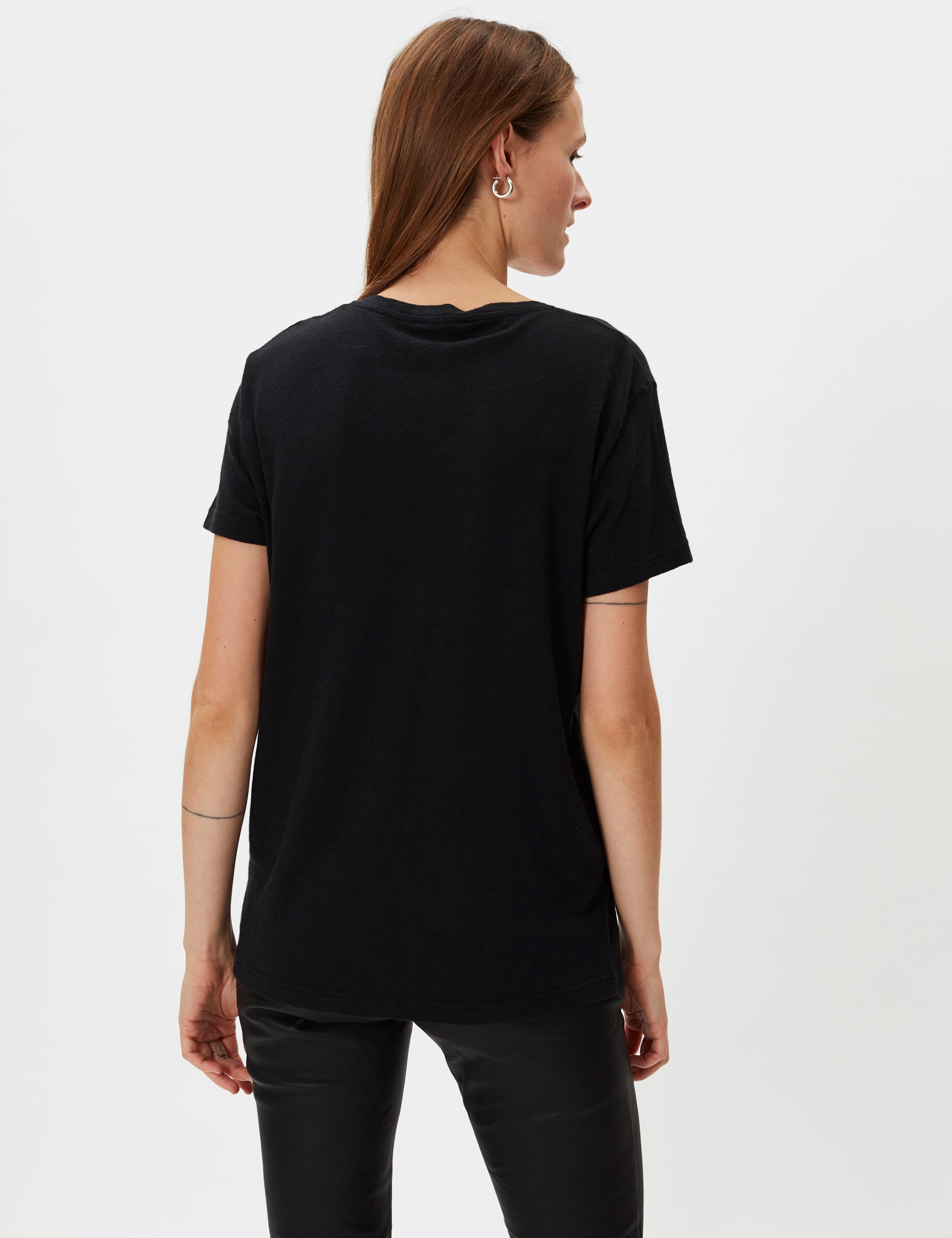 2NDDAY 2ND Beverly T-Shirt Tops & T-Shirts 190303 Jet Black