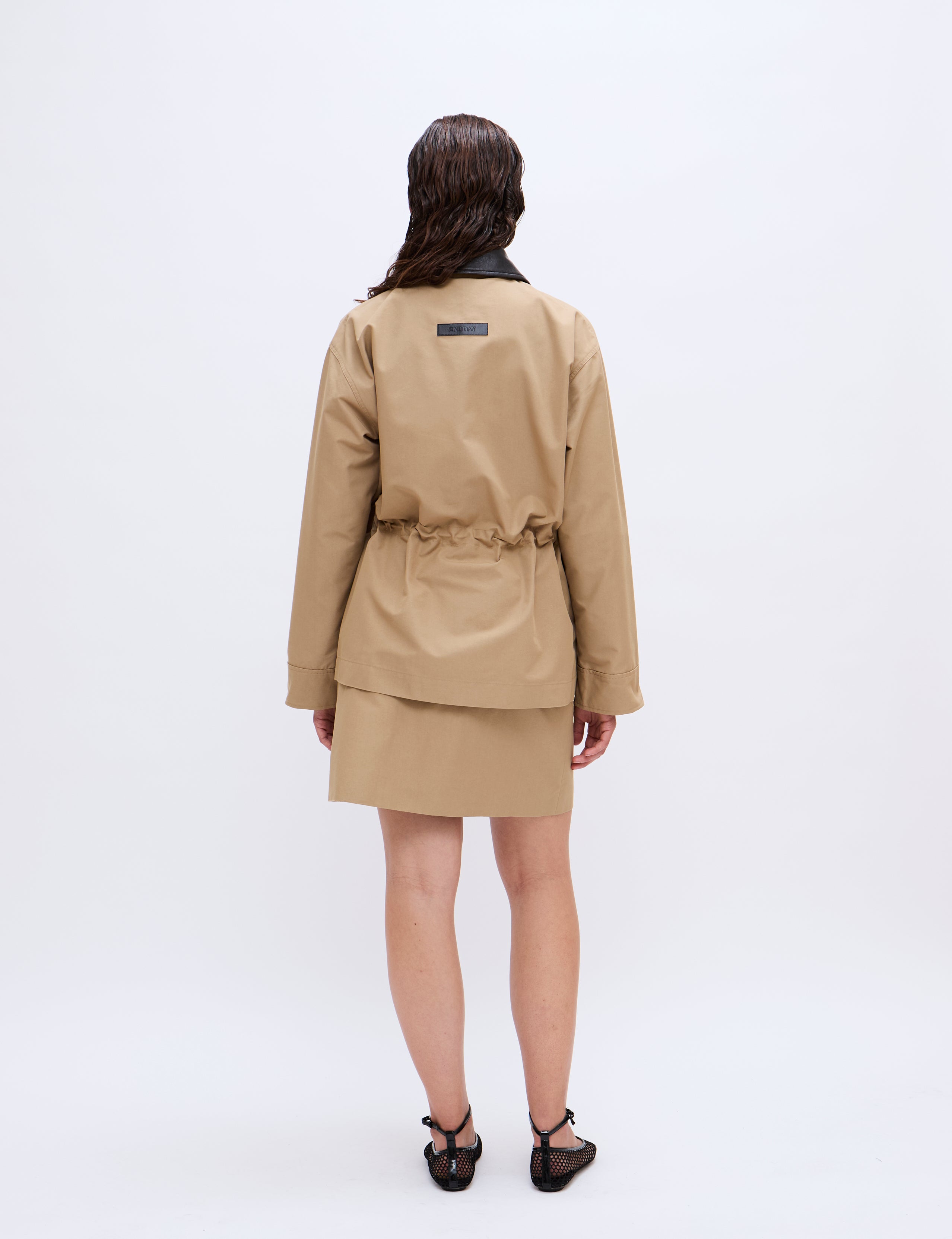 2NDDAY 2ND Bruce - Firm Cotton Jackets 171022 Kelp