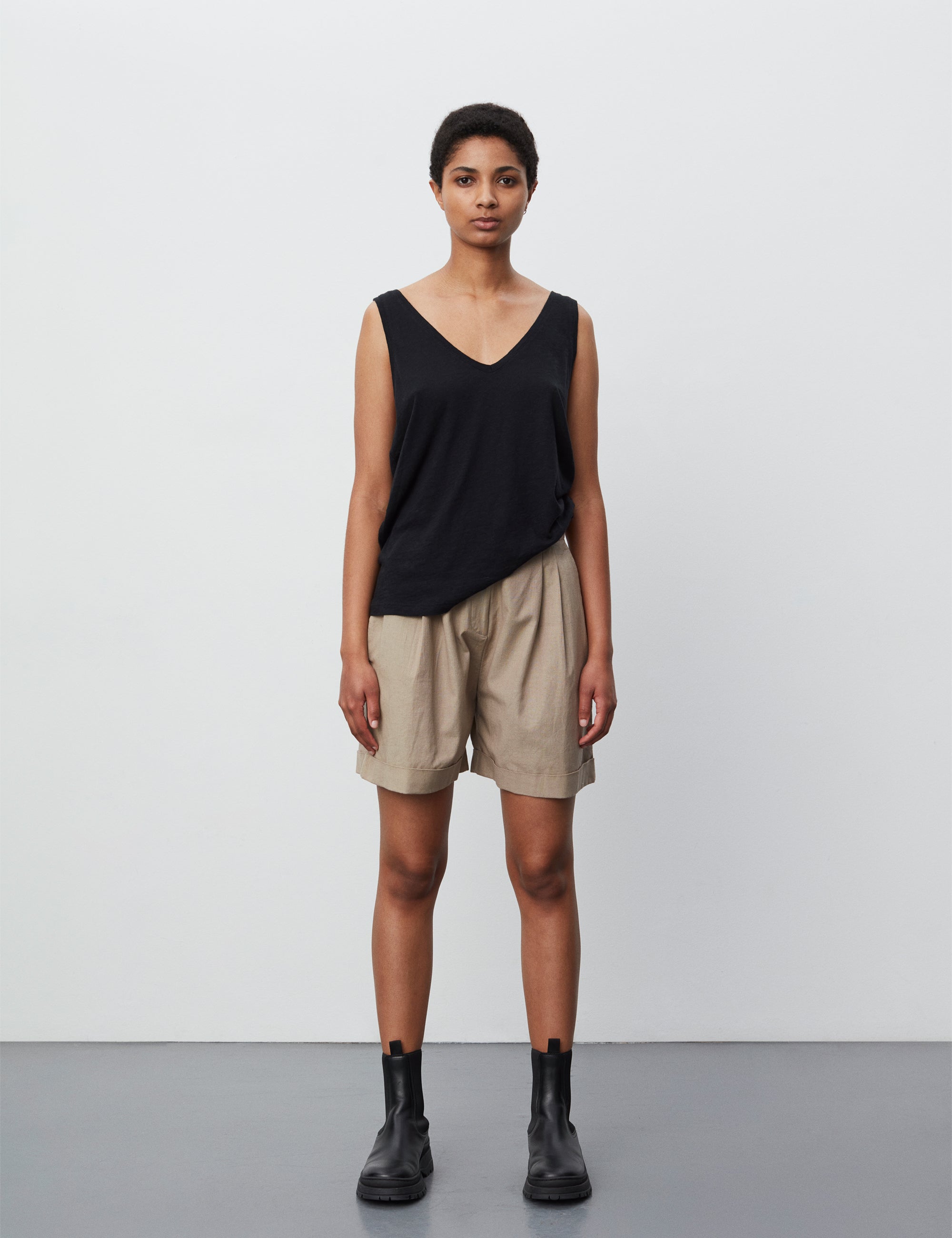 2NDDAY 2ND Carolina Top Tops & T-Shirts 190303 Jet Black