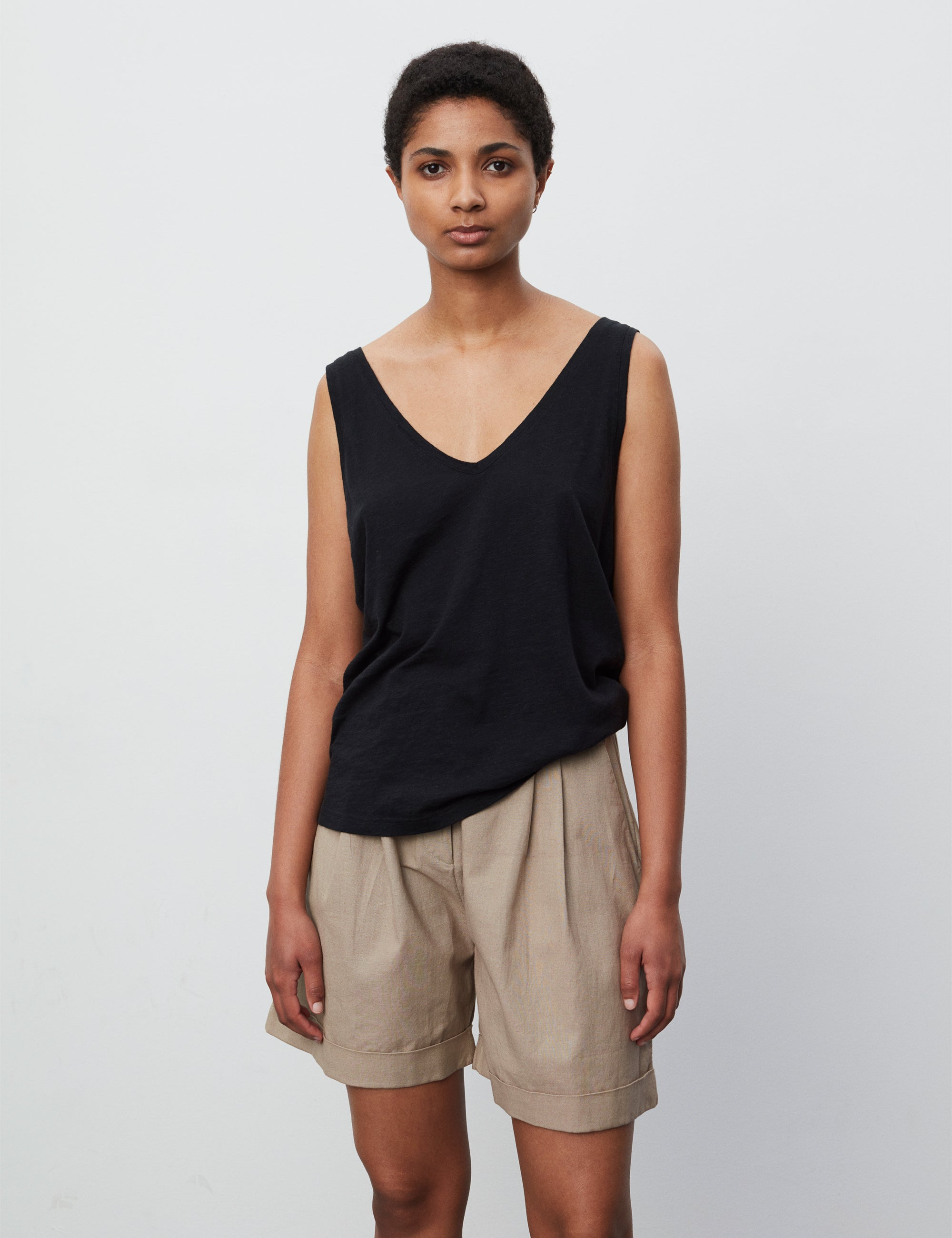 2NDDAY 2ND Carolina Top Tops & T-Shirts 190303 Jet Black