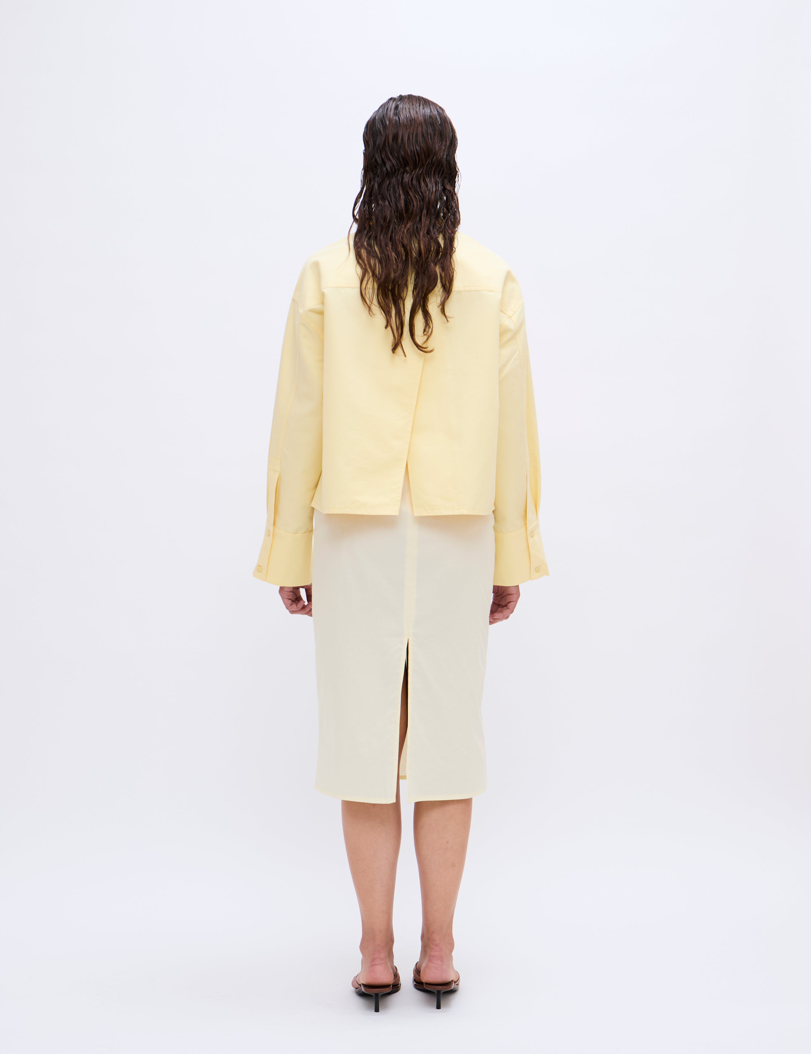 2NDDAY 2ND Clarin - Heavy Poplin Shirts & Blouses 06032 Mellow Yellow