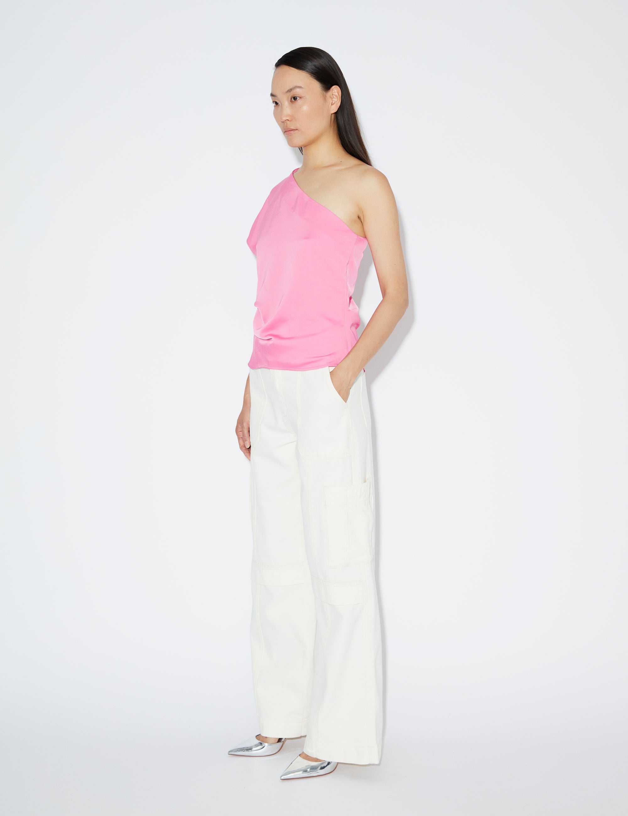 2NDDAY 2ND Cornlie - Satin Daze Shirts & Blouses 420120 Coral Blush