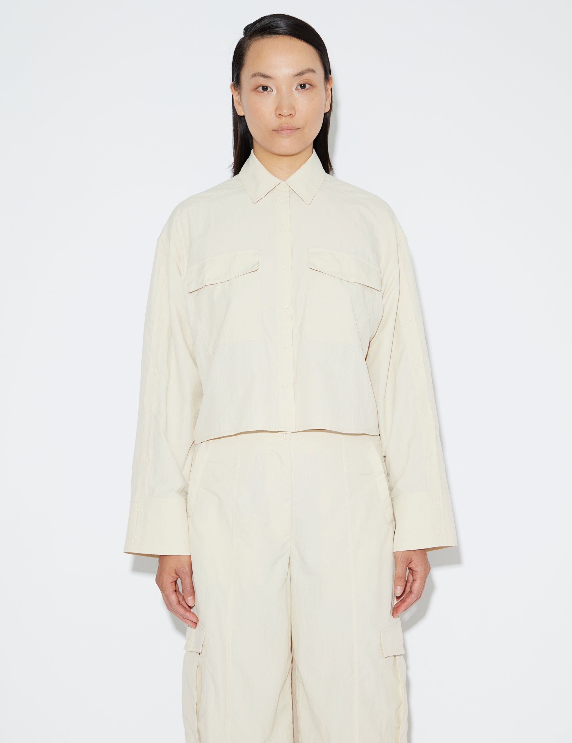 2NDDAY 2ND Edition Idette - Essential Texture Shirts & Blouses 130607 Chalk