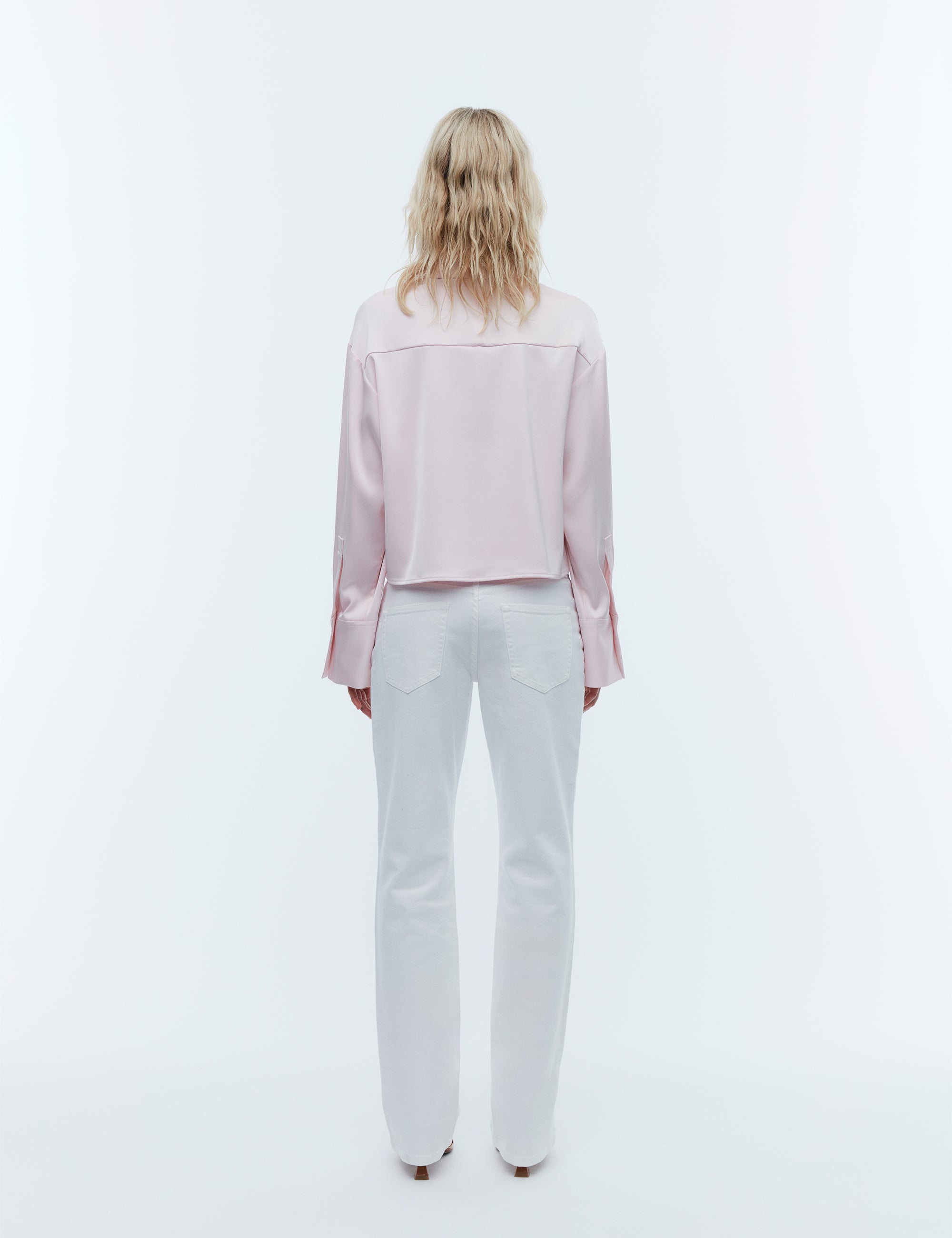 2NDDAY 2ND Francisca - Heavy Satin Shirts & Blouses 121310 Blushing Bride