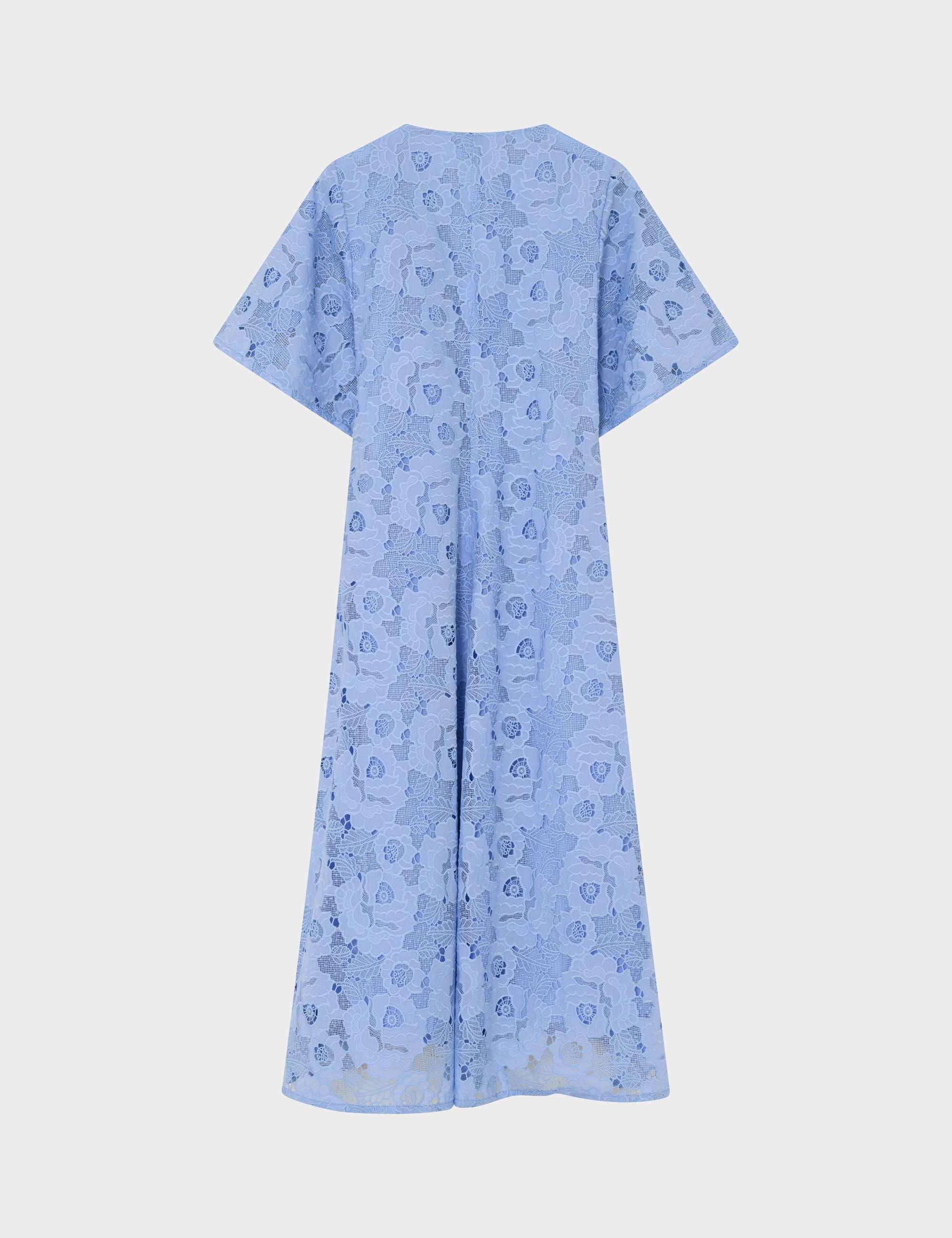 2NDDAY 2ND Hunter - Broderi Anglaise Mix Dress 144115 CASHMERE BLUE