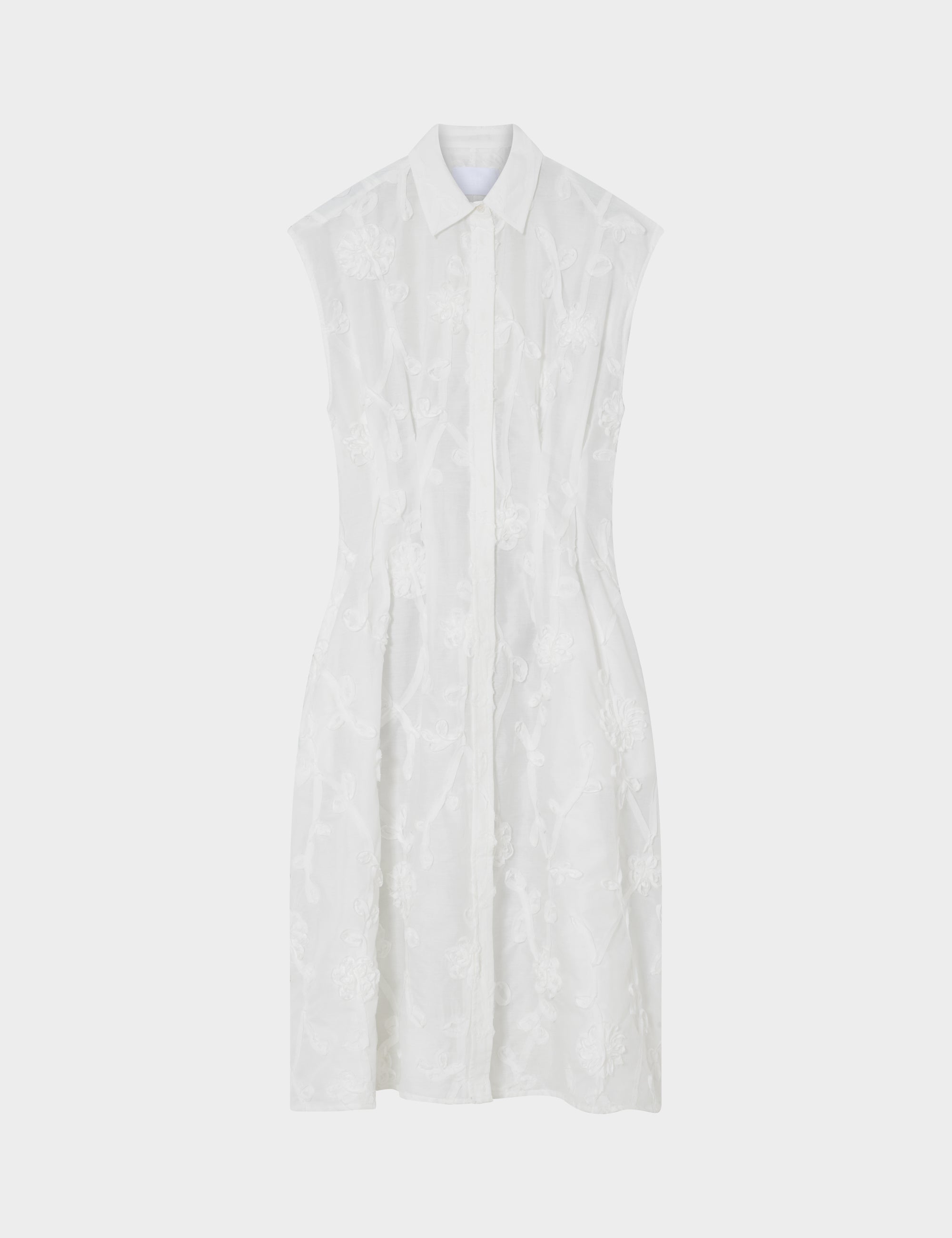 2NDDAY 2ND Jamie - Crisp Summer Shirting Dress 114001 Brilliant White