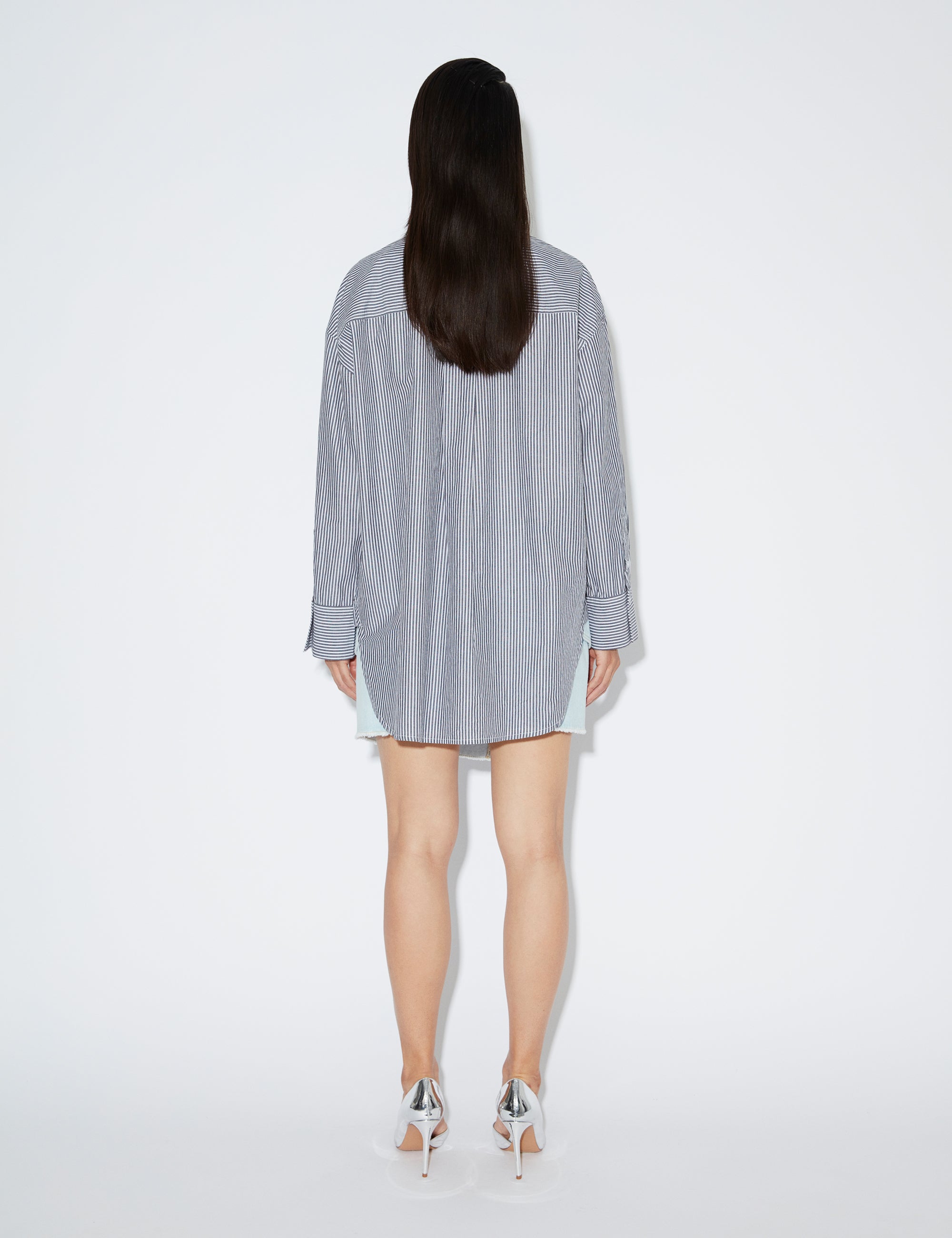 2NDDAY 2ND Jemma - Daily Lines Shirts & Blouses 420119 Soft Stripe Anthracite