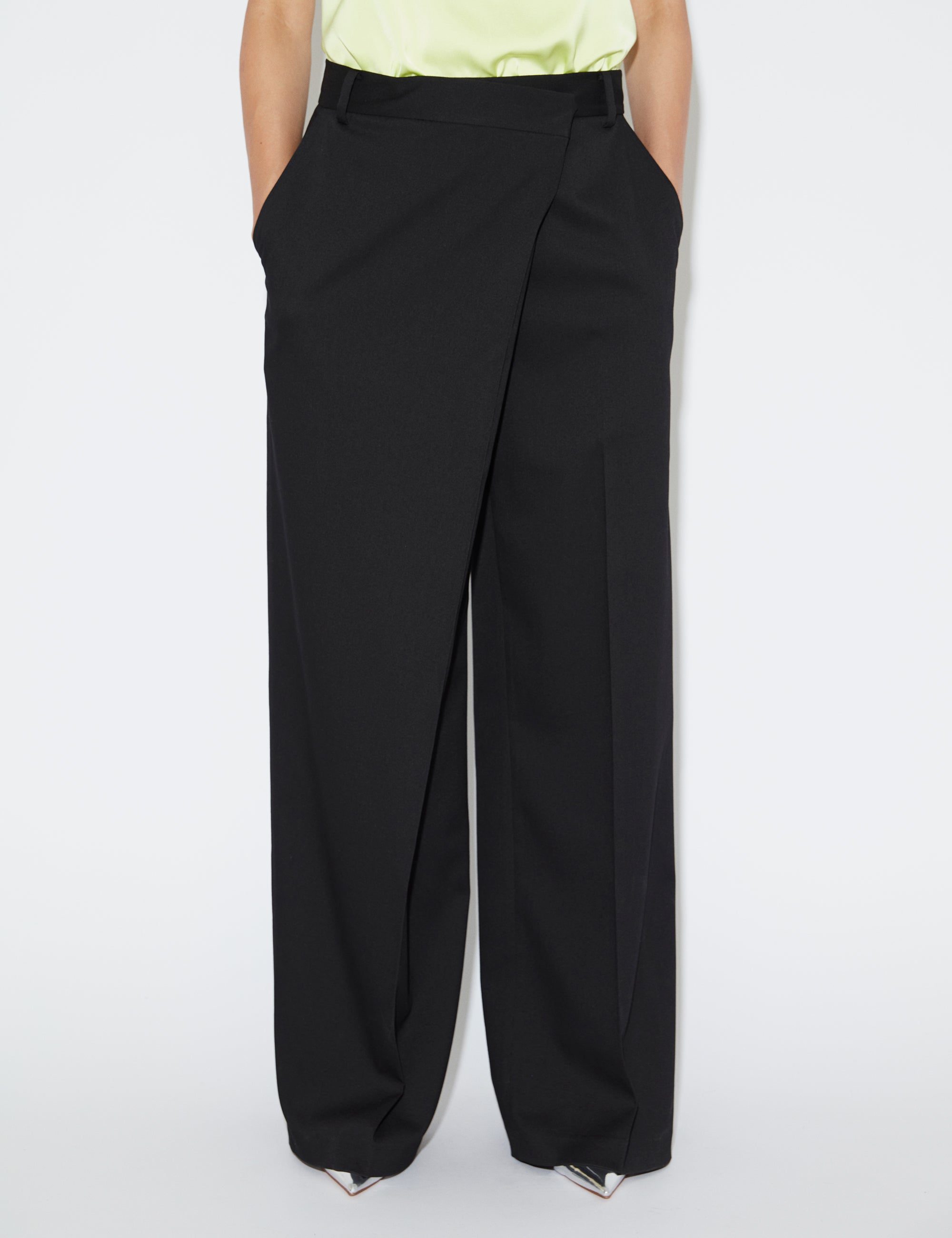 2NDDAY 2ND Johanna - Office Essential Pants 194008 Meteorite (Black)