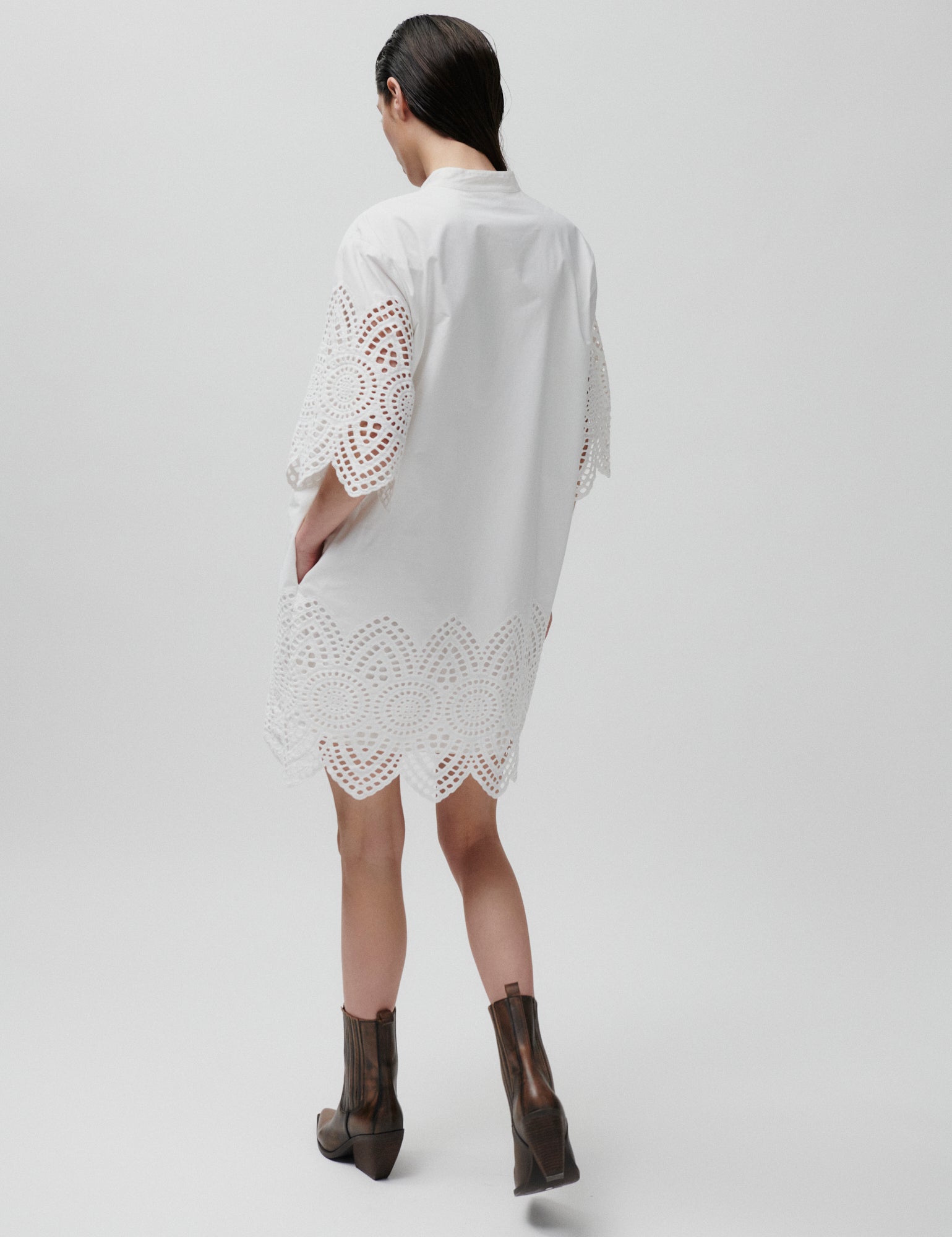 2NDDAY 2ND Kiwa - Poplin Charm - Dress Dress 114001 Brilliant White