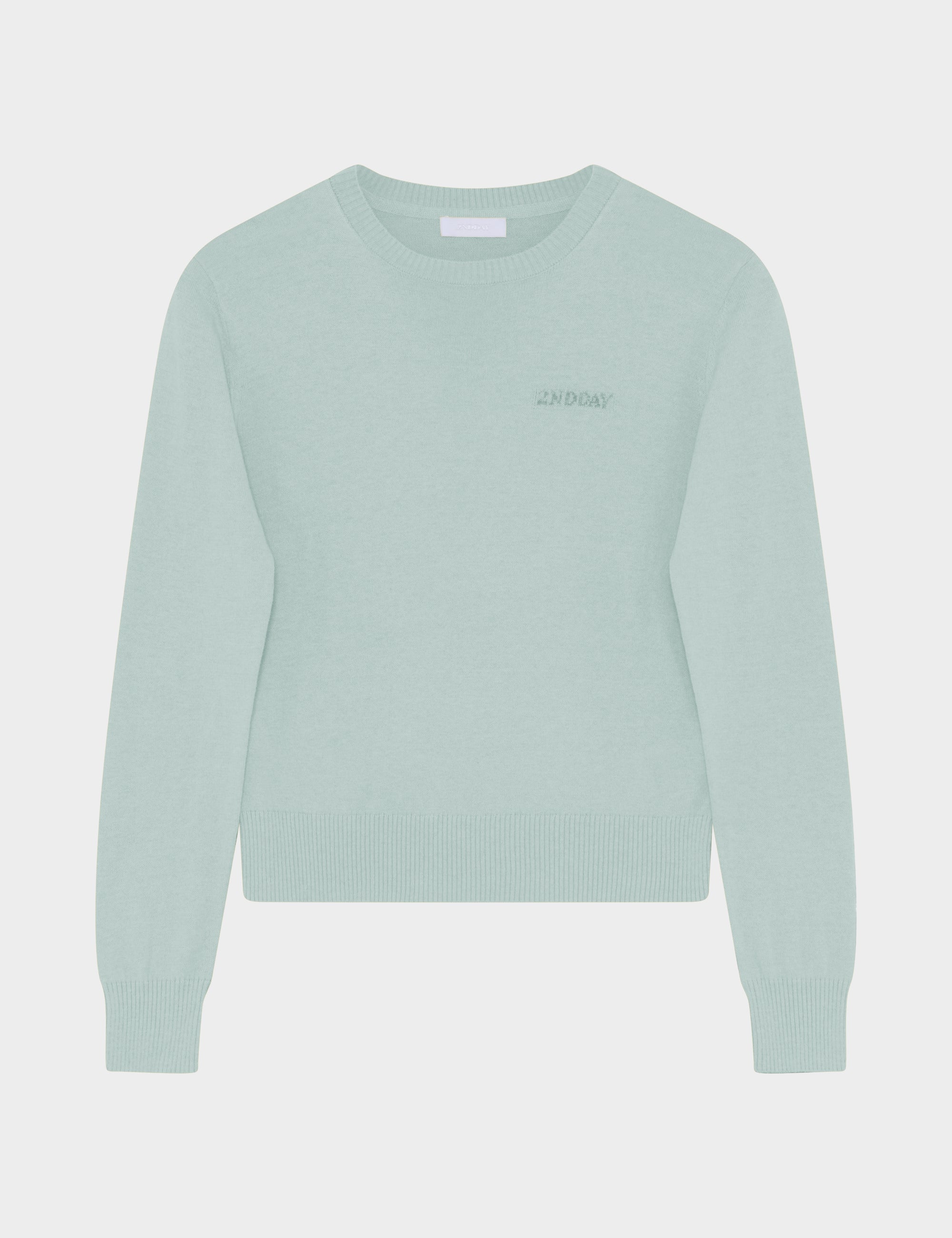 2NDDAY 2ND Lance - Soft Wool Blend Pullover 6317 Soothing Sea