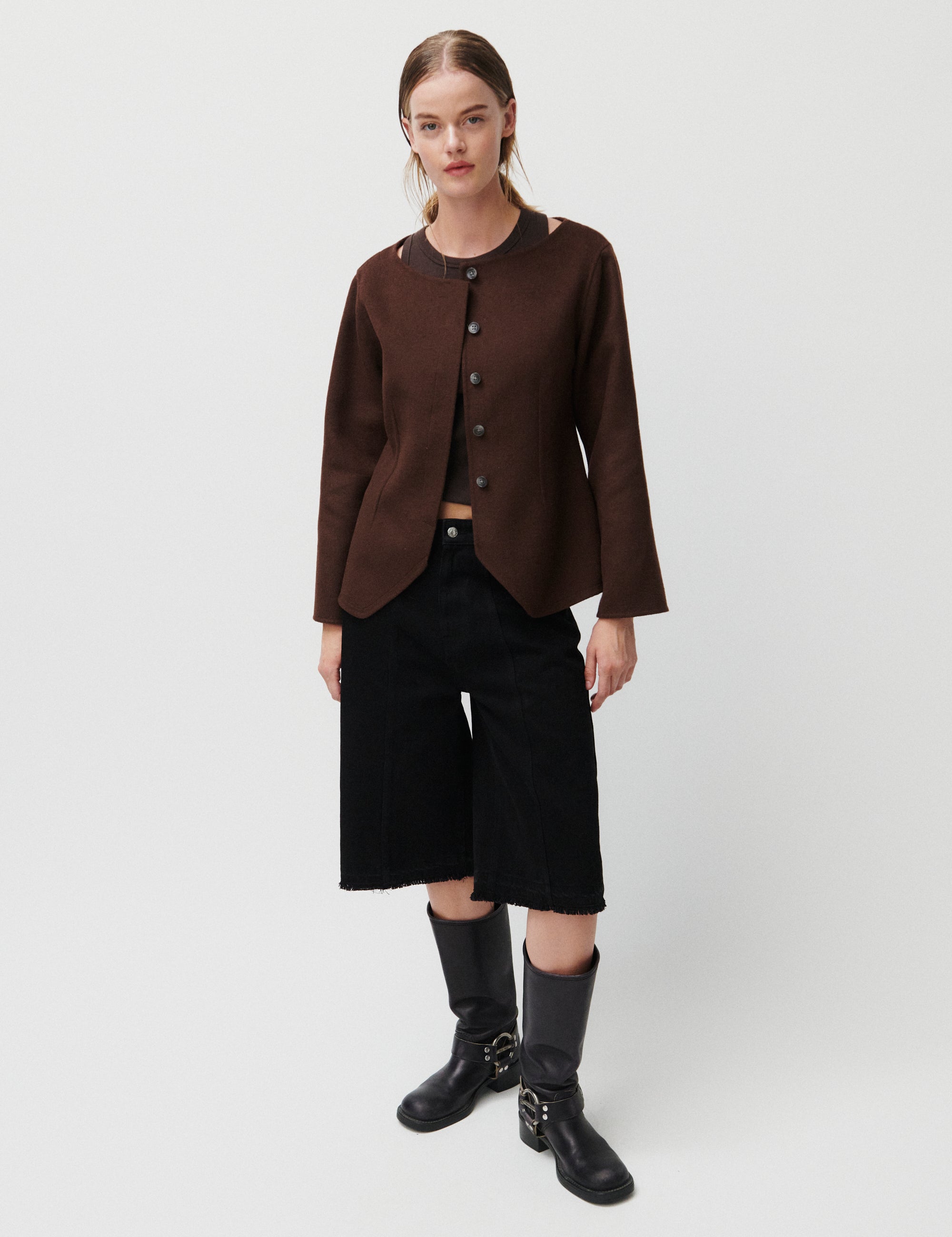 2NDDAY 2ND Lila - Smooth Wool Coats & Jackets 191016 JAVA