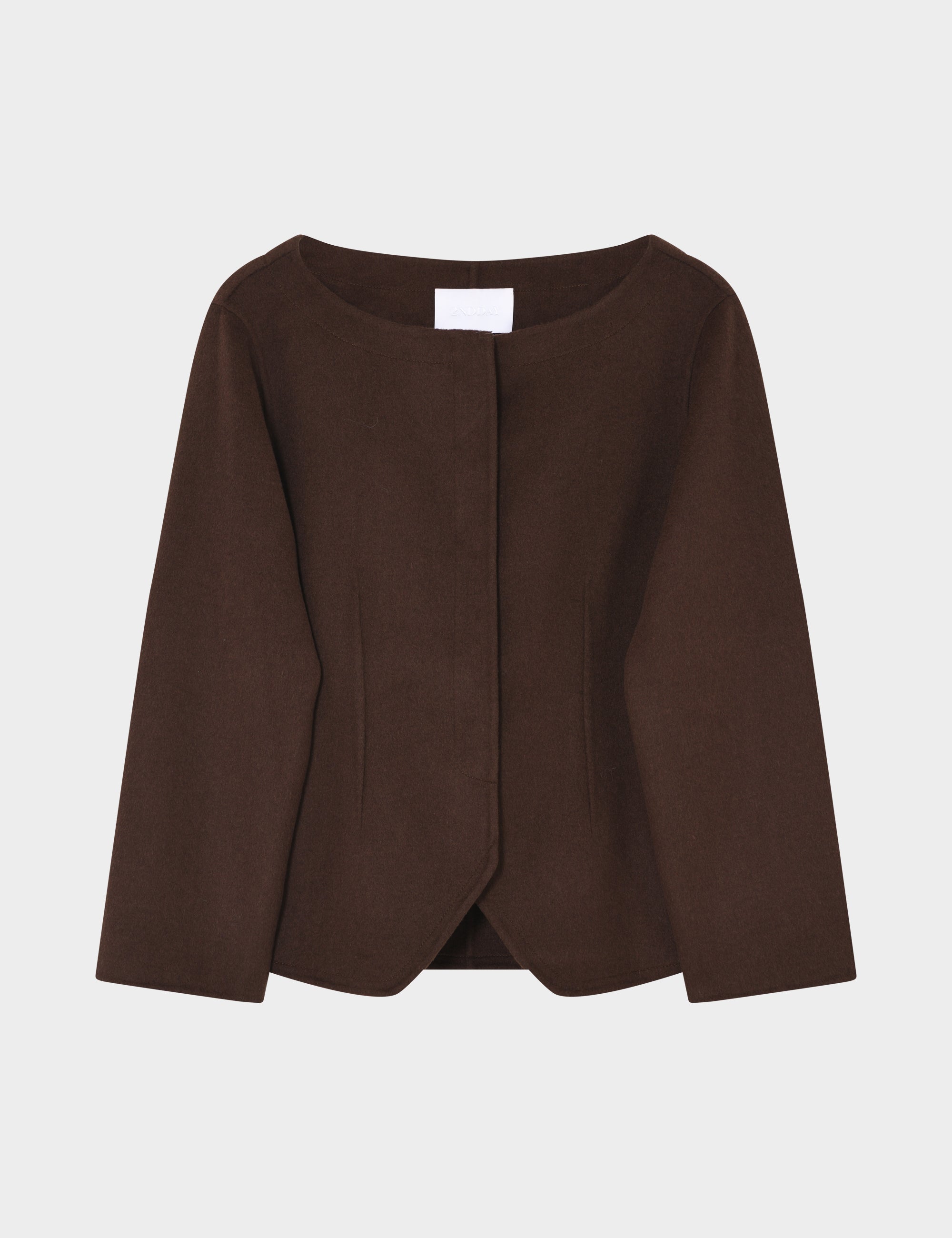 2NDDAY 2ND Lila - Smooth Wool Coats & Jackets 191016 JAVA