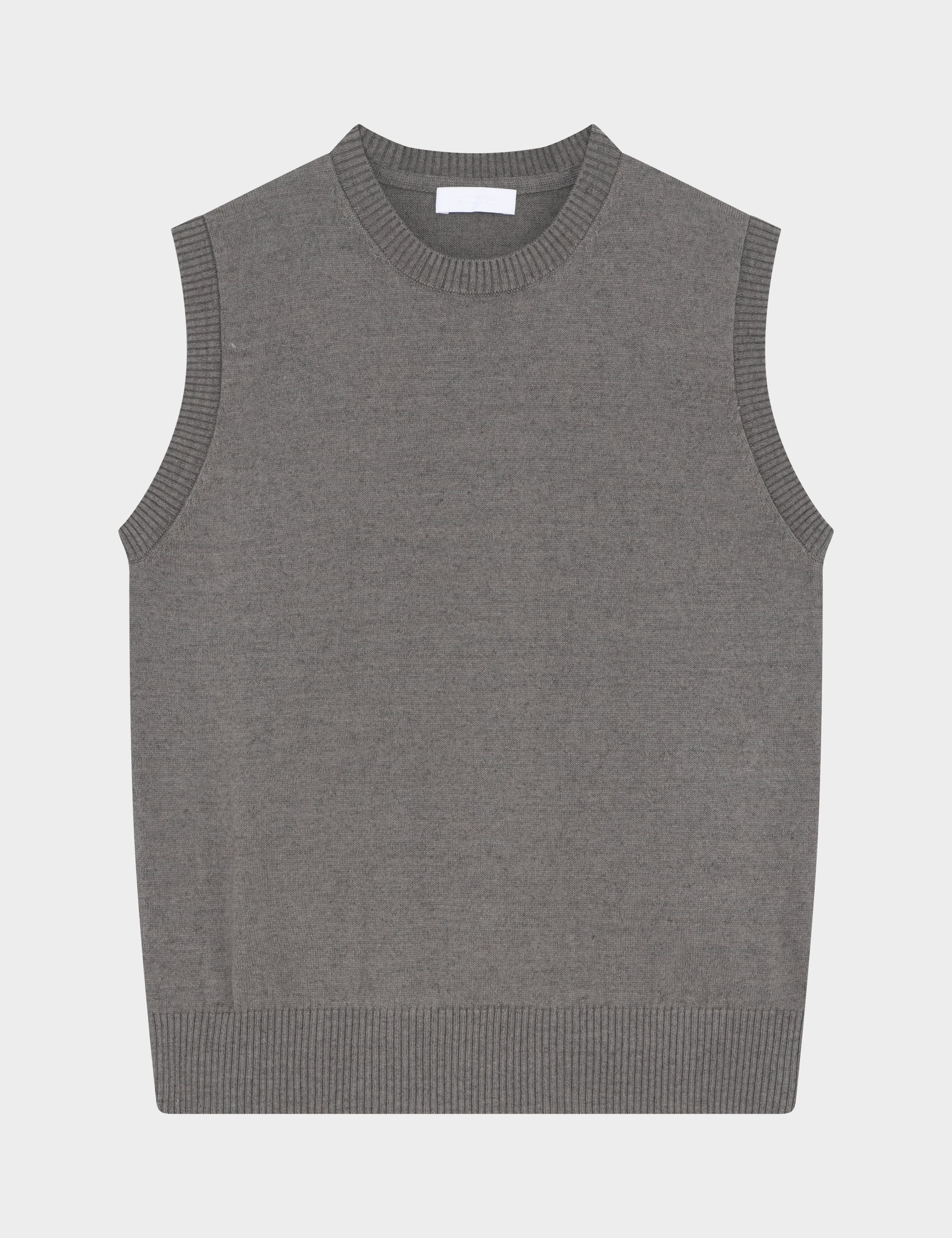 2NDDAY 2ND Llyas - Soft wool Blend Pullover 180403 Dark Gull Gray