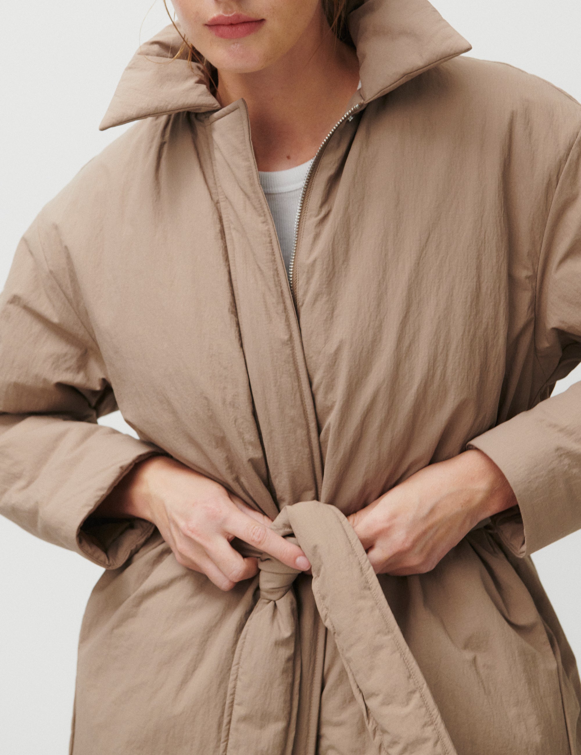 2NDDAY 2ND Loran - Refined Tech Coats & Jackets 170808 Taupe Gray