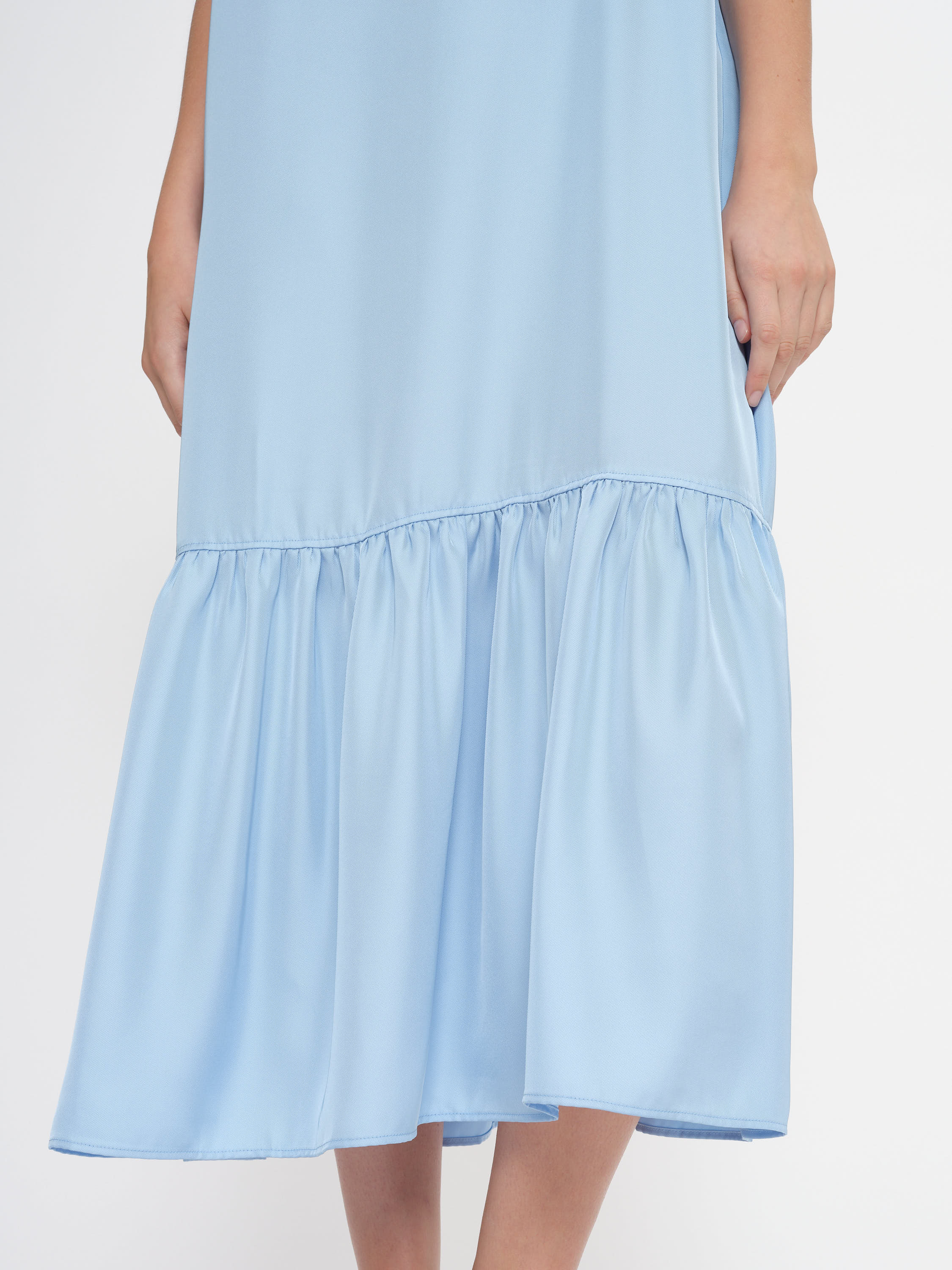 2NDDAY 2ND Lorice - Fluid Twill Dress 04038 Powder Blue