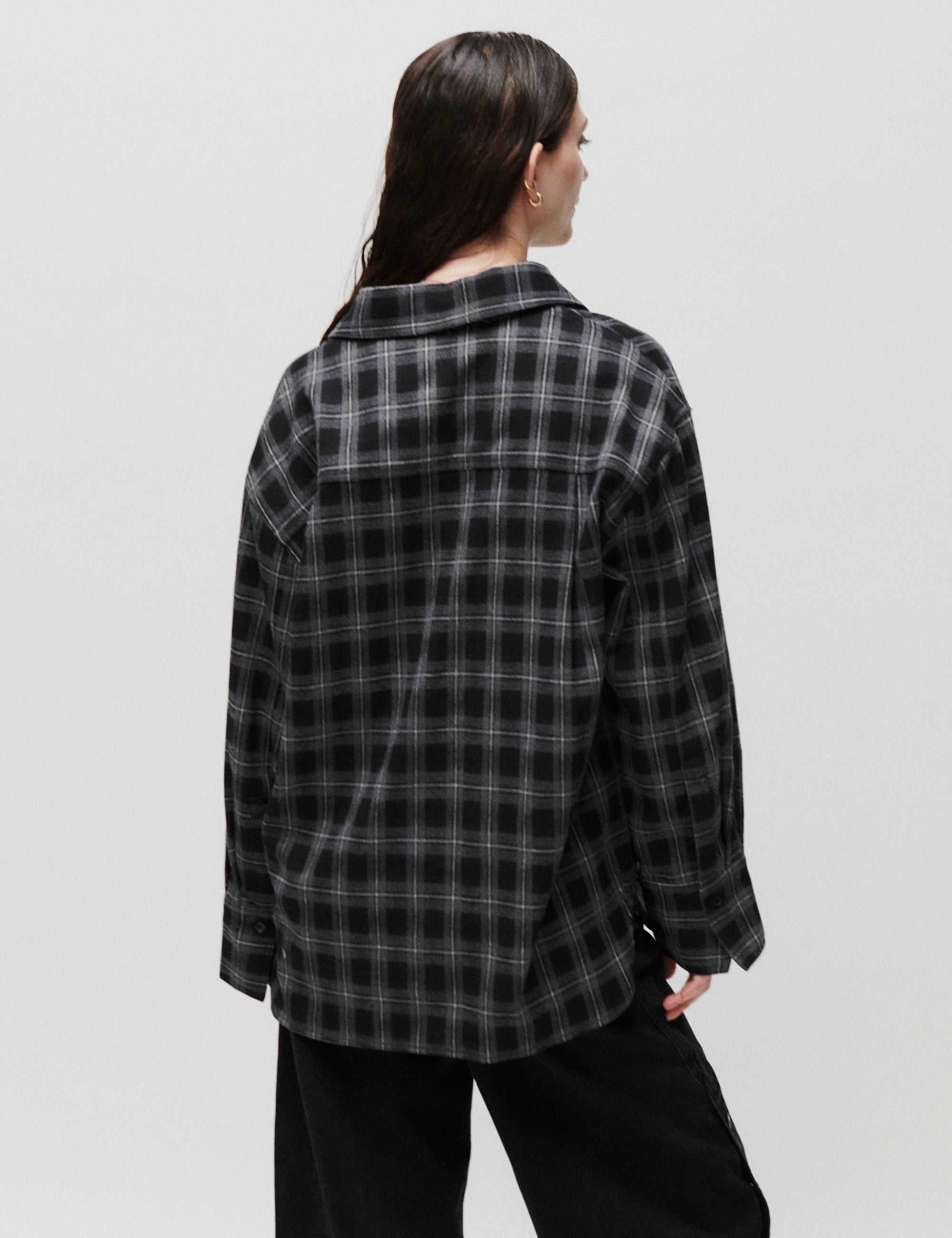2NDDAY 2ND Manny - Fall Flannel - Shirt Shirt 500006 Medium Grey Melange