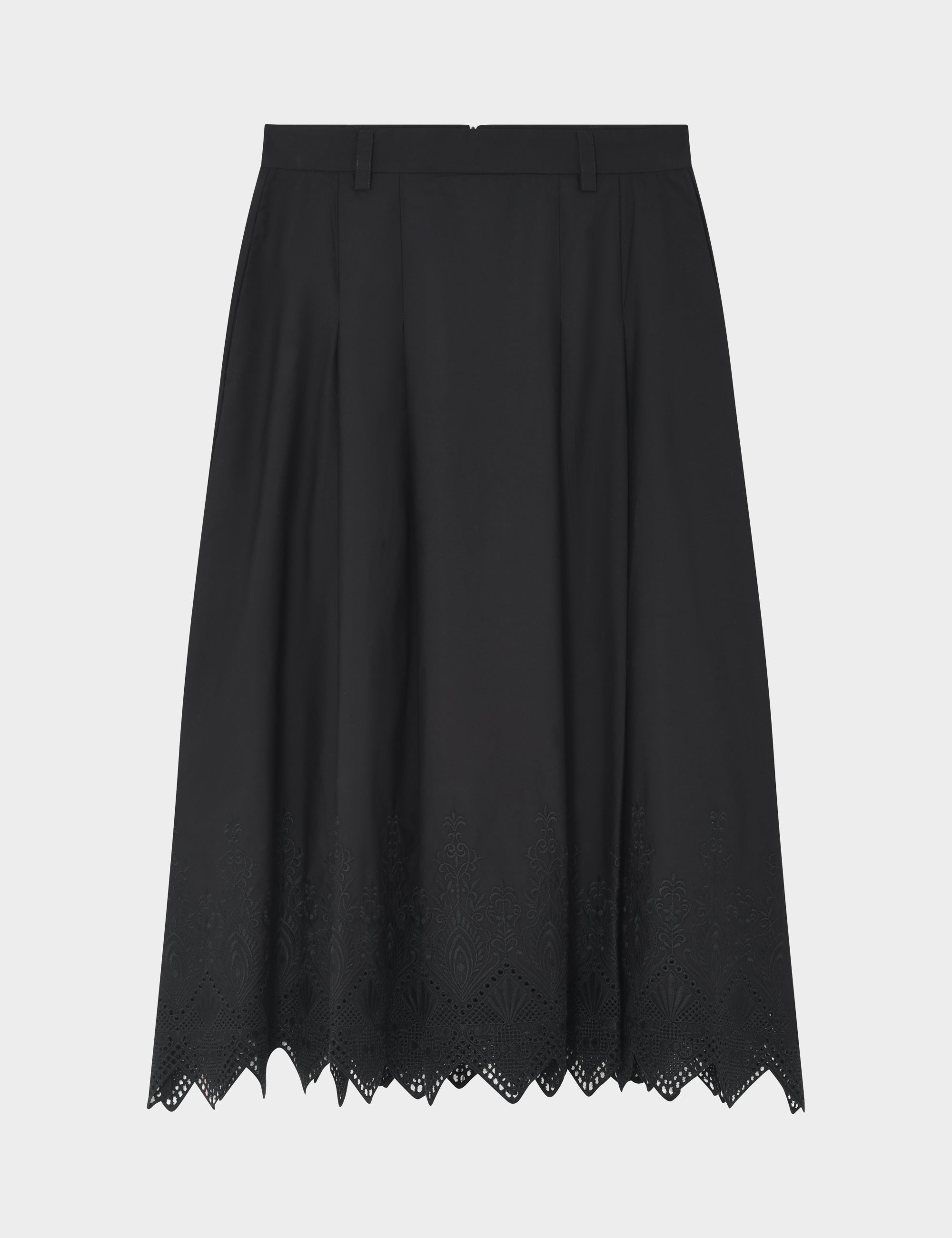 2NDDAY 2ND Matilda - Dreamy Poplin - Skirt Skirt 190303 Black