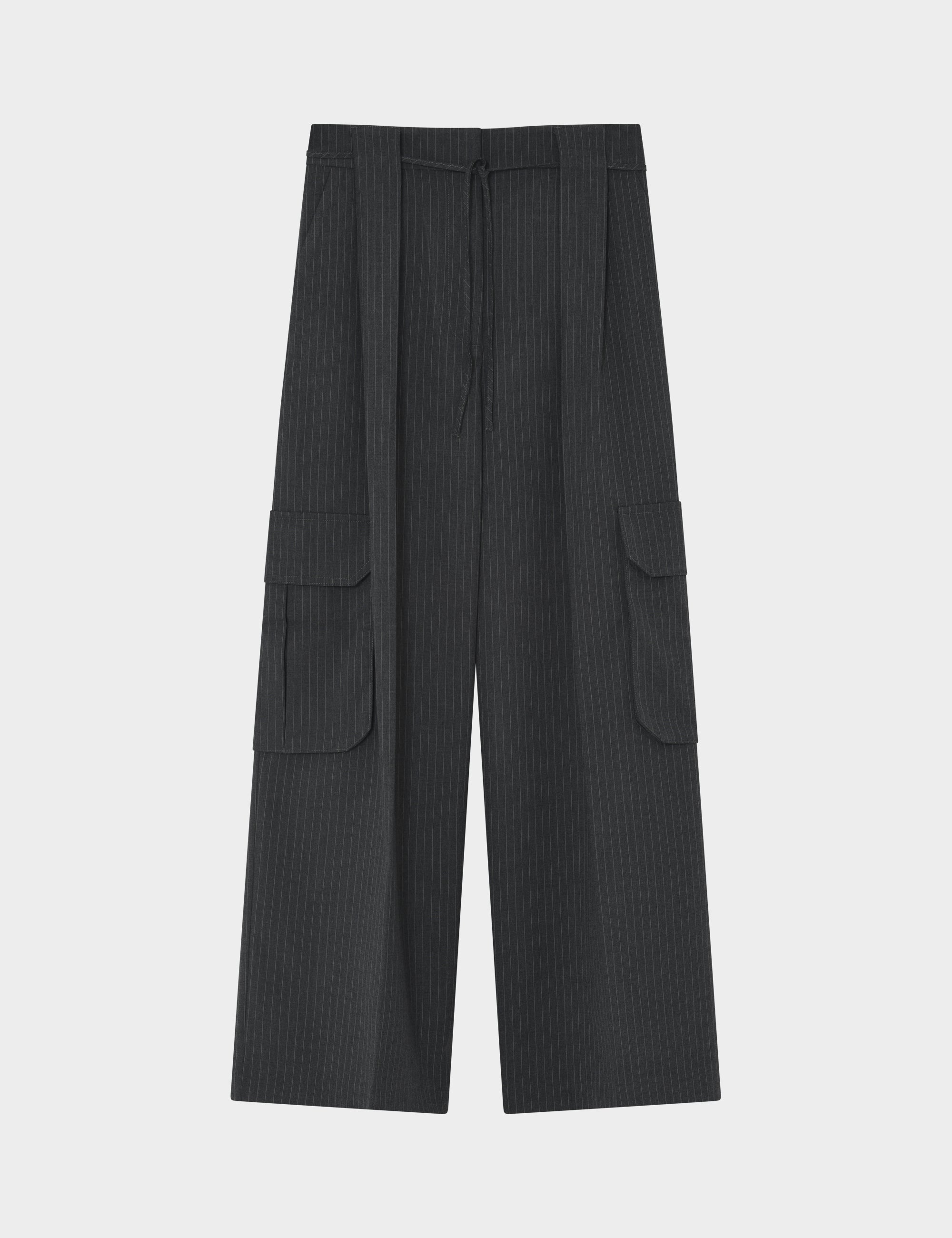 2NDDAY 2ND Orenia - Yarn Dye Suiting - Pants Pants 194205 Phantom