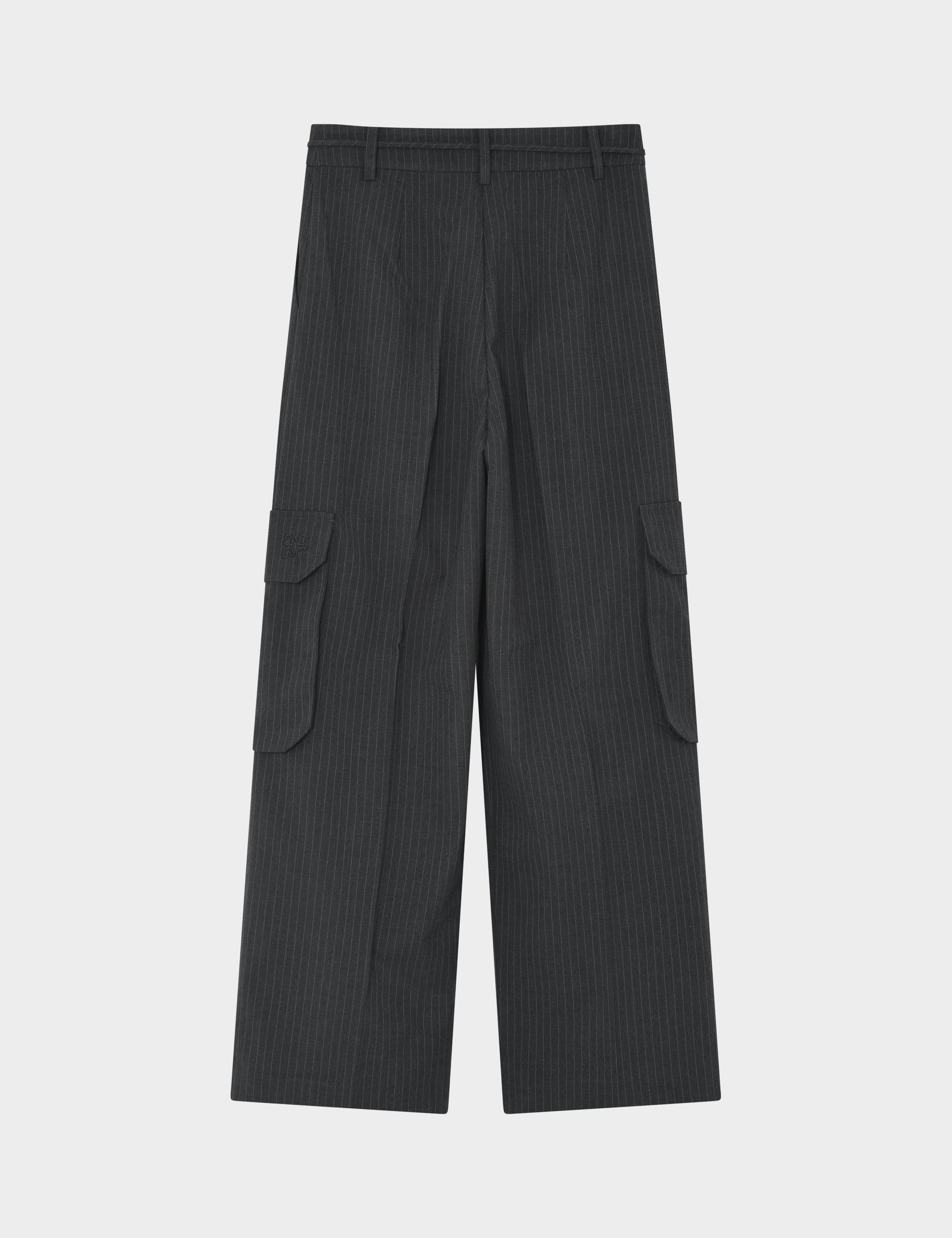 2NDDAY 2ND Orenia - Yarn Dye Suiting - Pants Pants 194205 Phantom