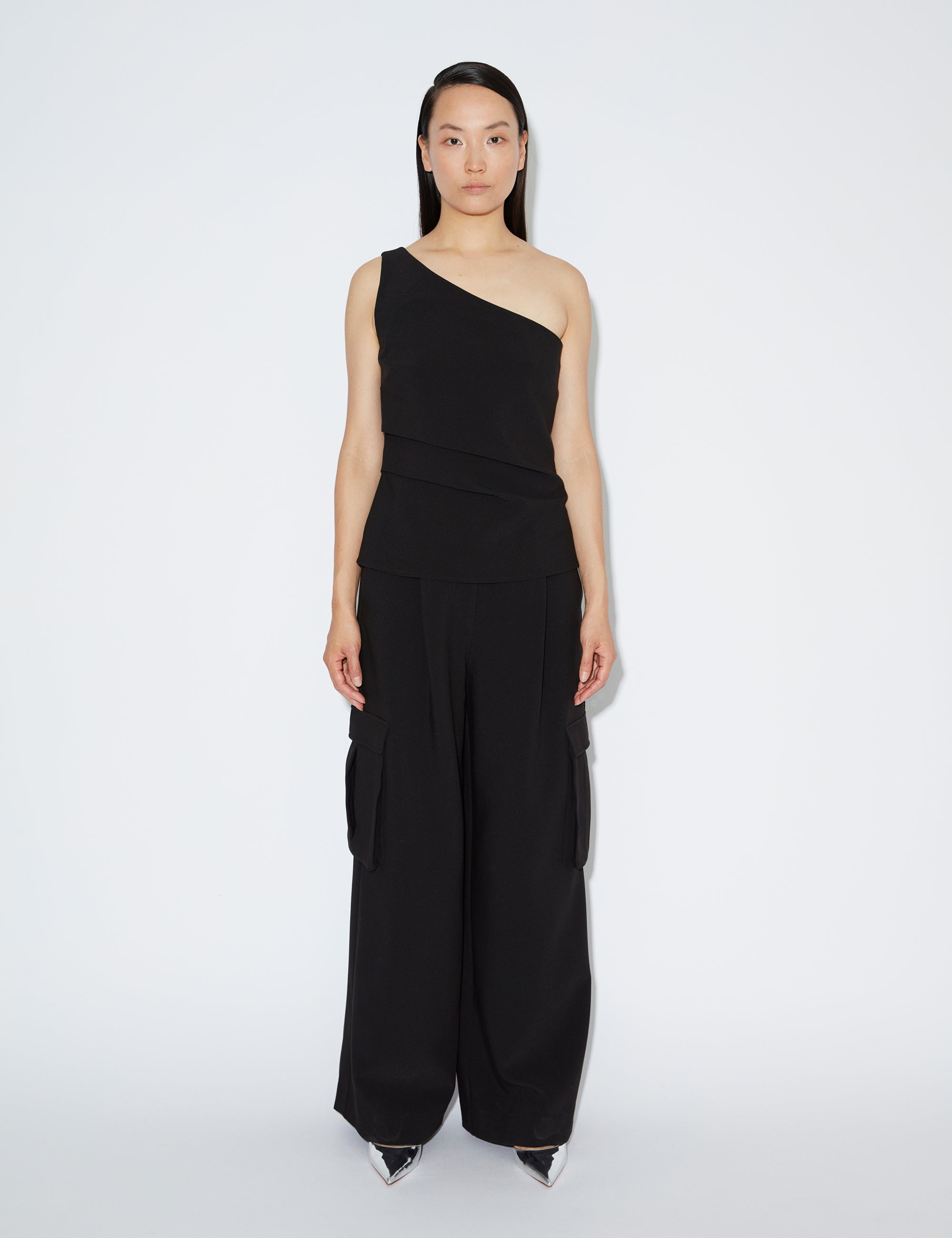 2NDDAY 2ND Phoenix - Refined Twill Shirts & Blouses 194008 Meteorite (Black)