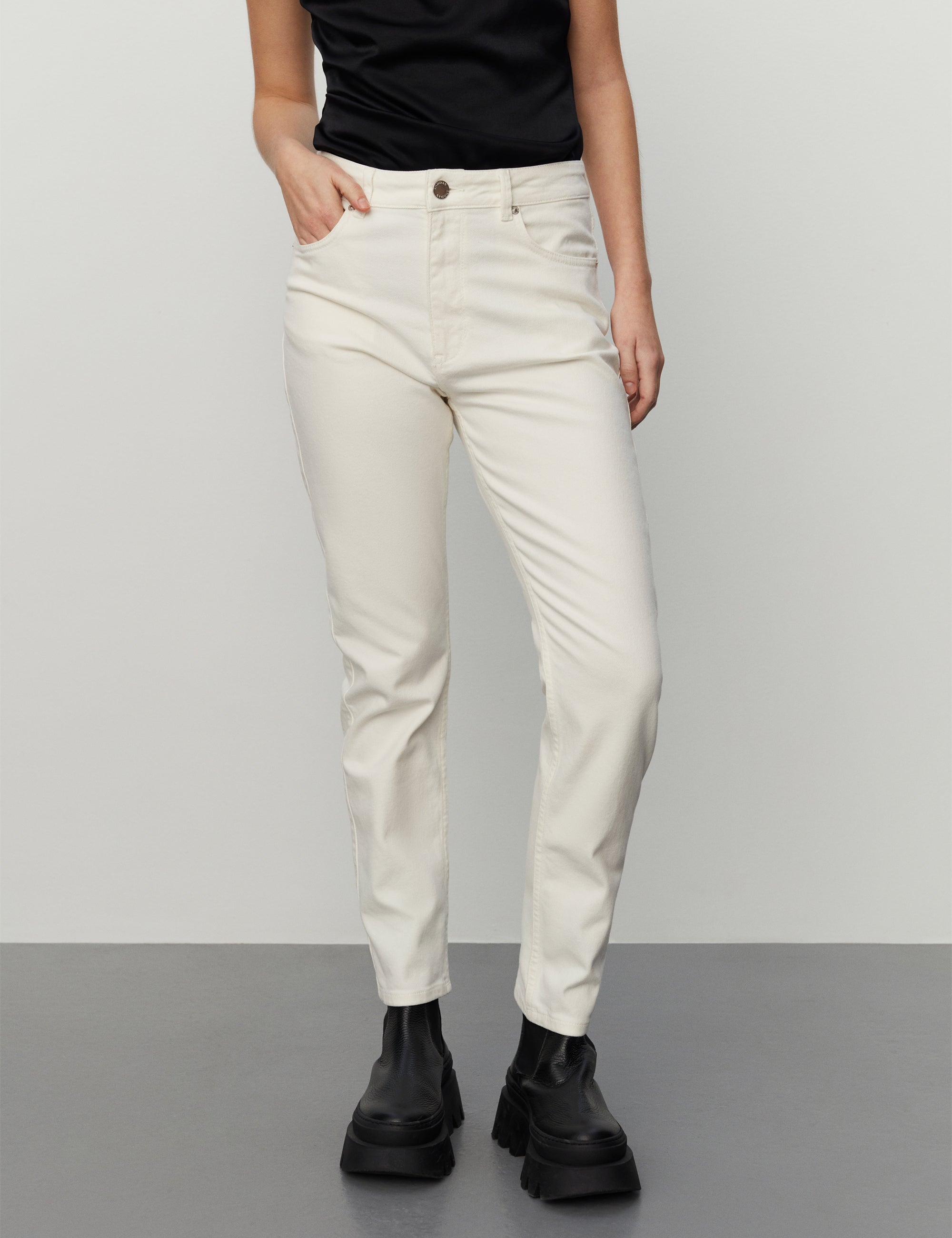 2NDDAY 2ND Raylee TT Jeans D026 White Denim