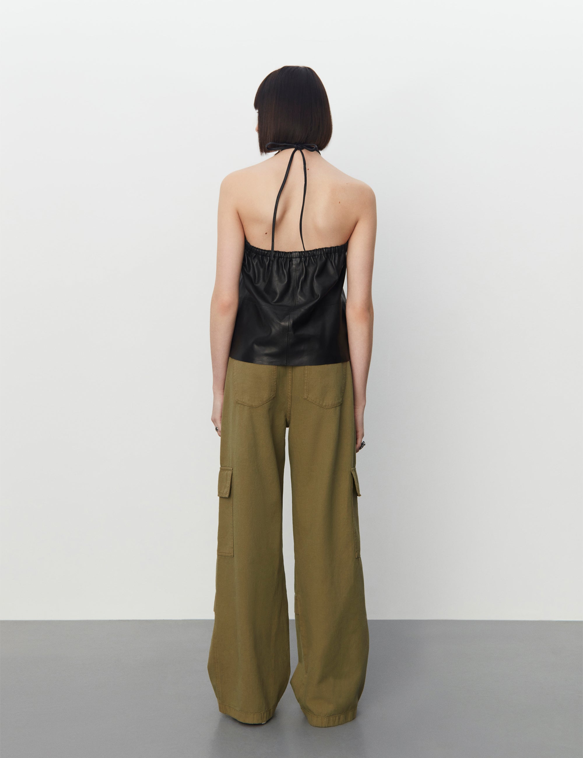 2NDDAY 2ND Rif - Daily Leather Tops & T-Shirts 194008 Meteorite (Black)