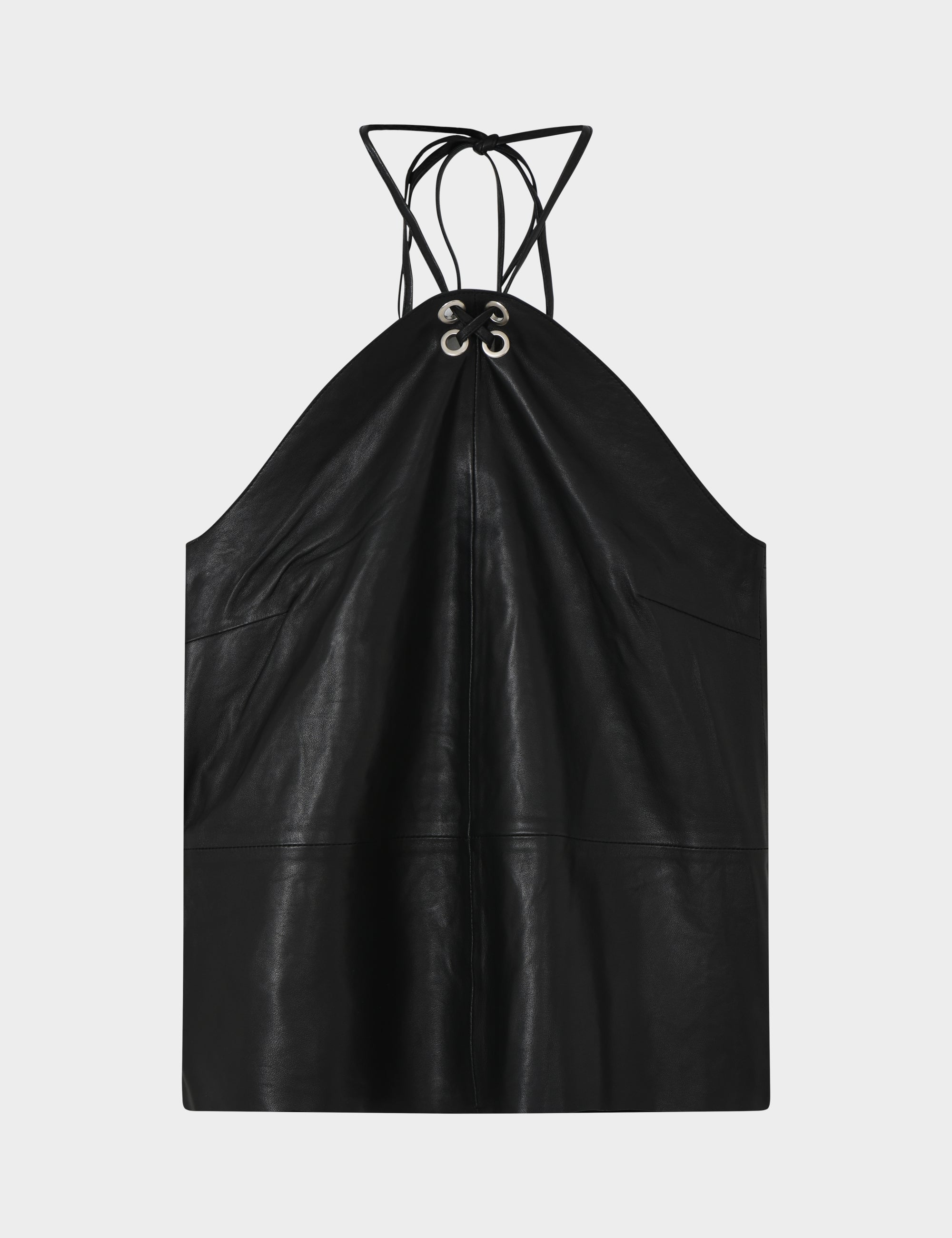 2NDDAY 2ND Rif - Daily Leather Tops & T-Shirts 194008 Meteorite (Black)