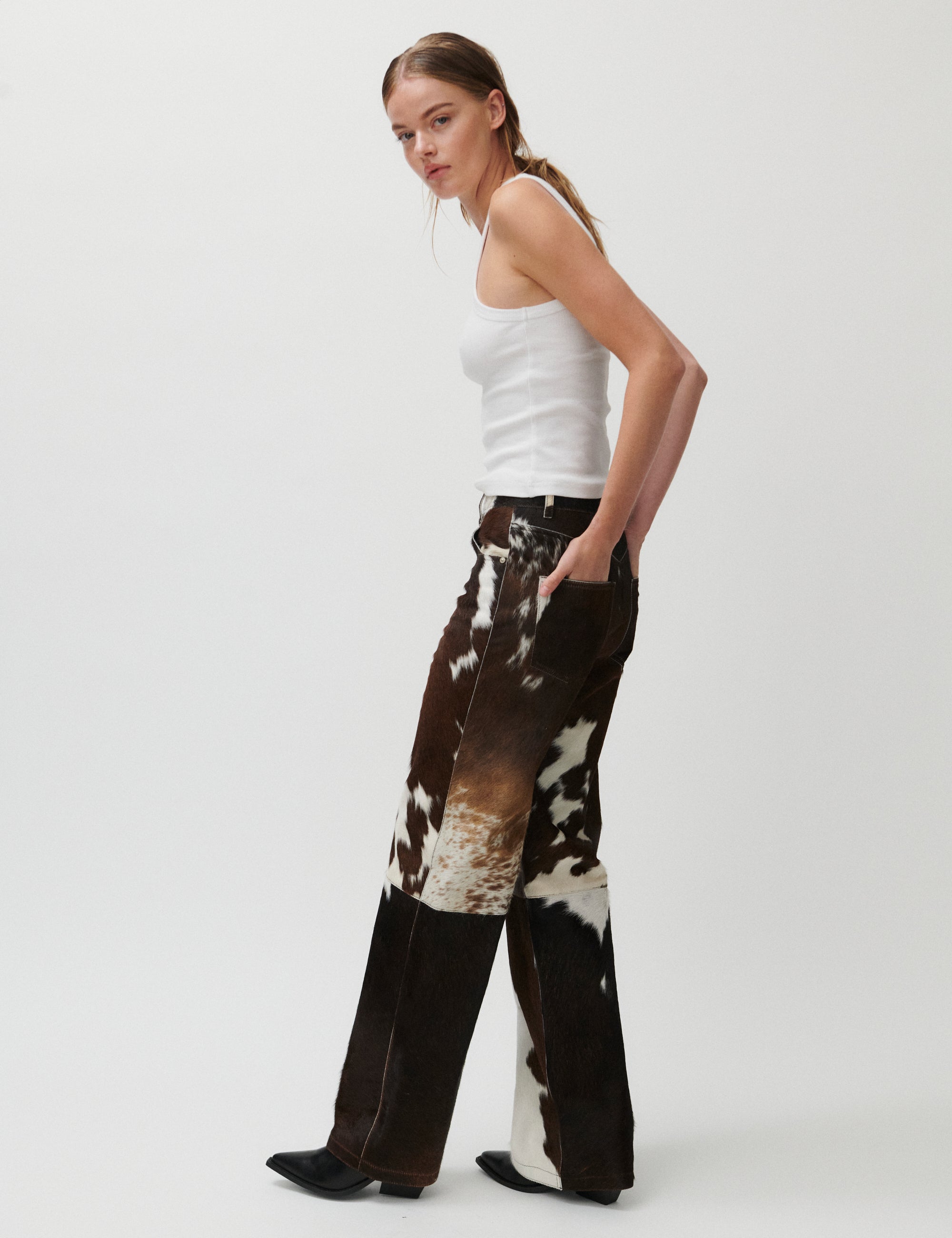 2NDDAY 2ND Rode - Cow Pants 191016 JAVA