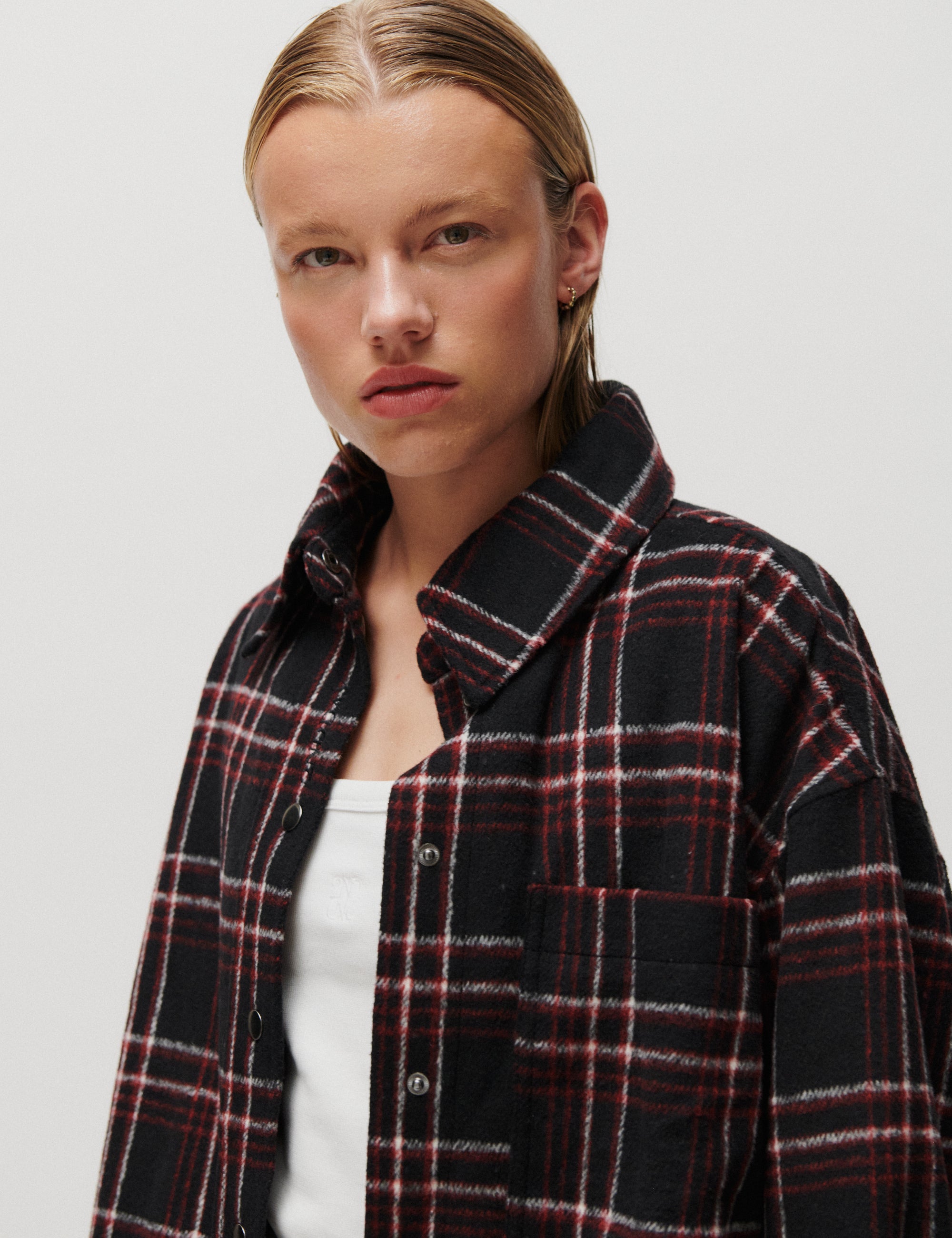 2NDDAY 2ND Seth - Funky Flannel - Jacket Jacket 190303 Black