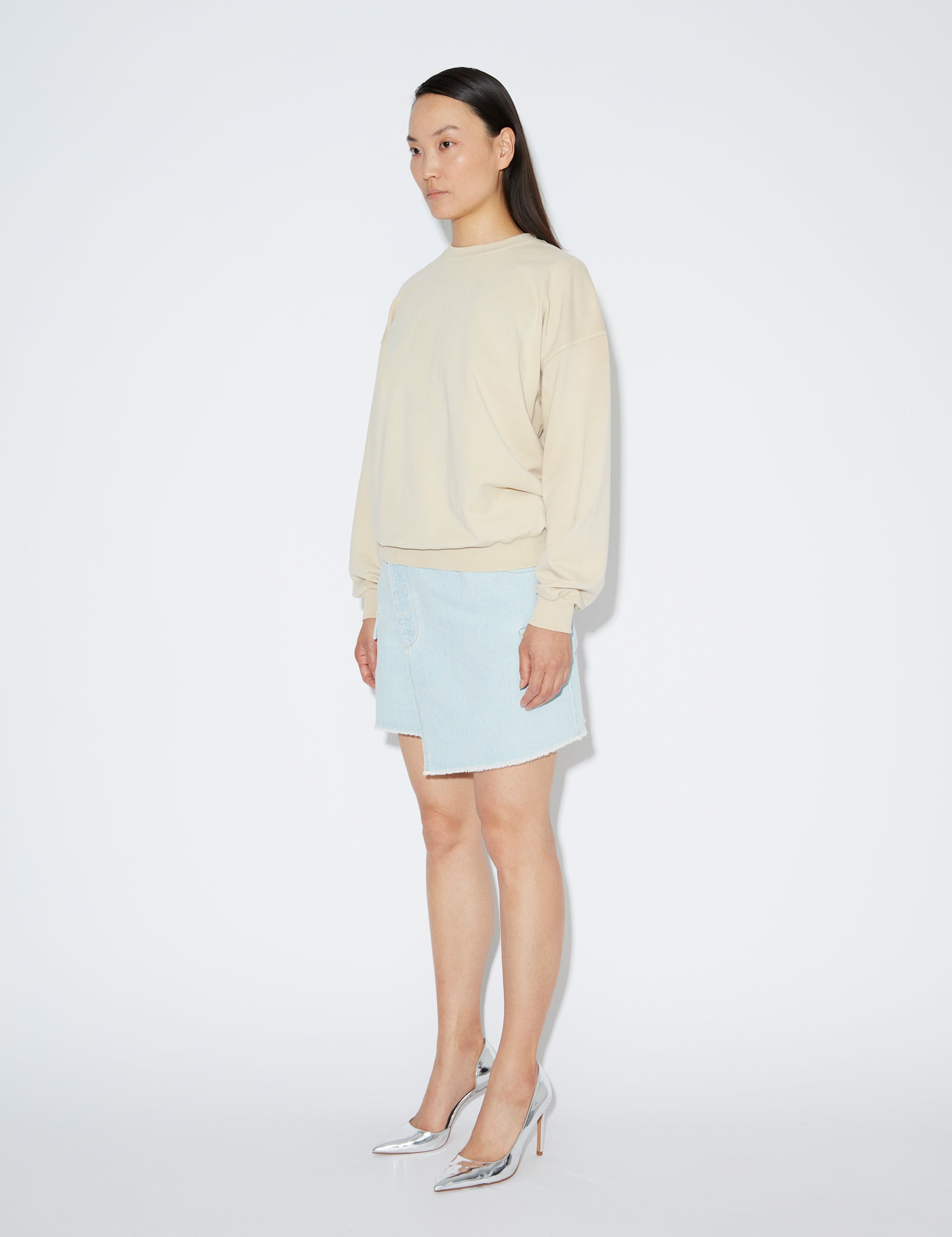 2NDDAY 2ND Stewart TT - Organic Sweat Tops & T-Shirts 130607 Chalk