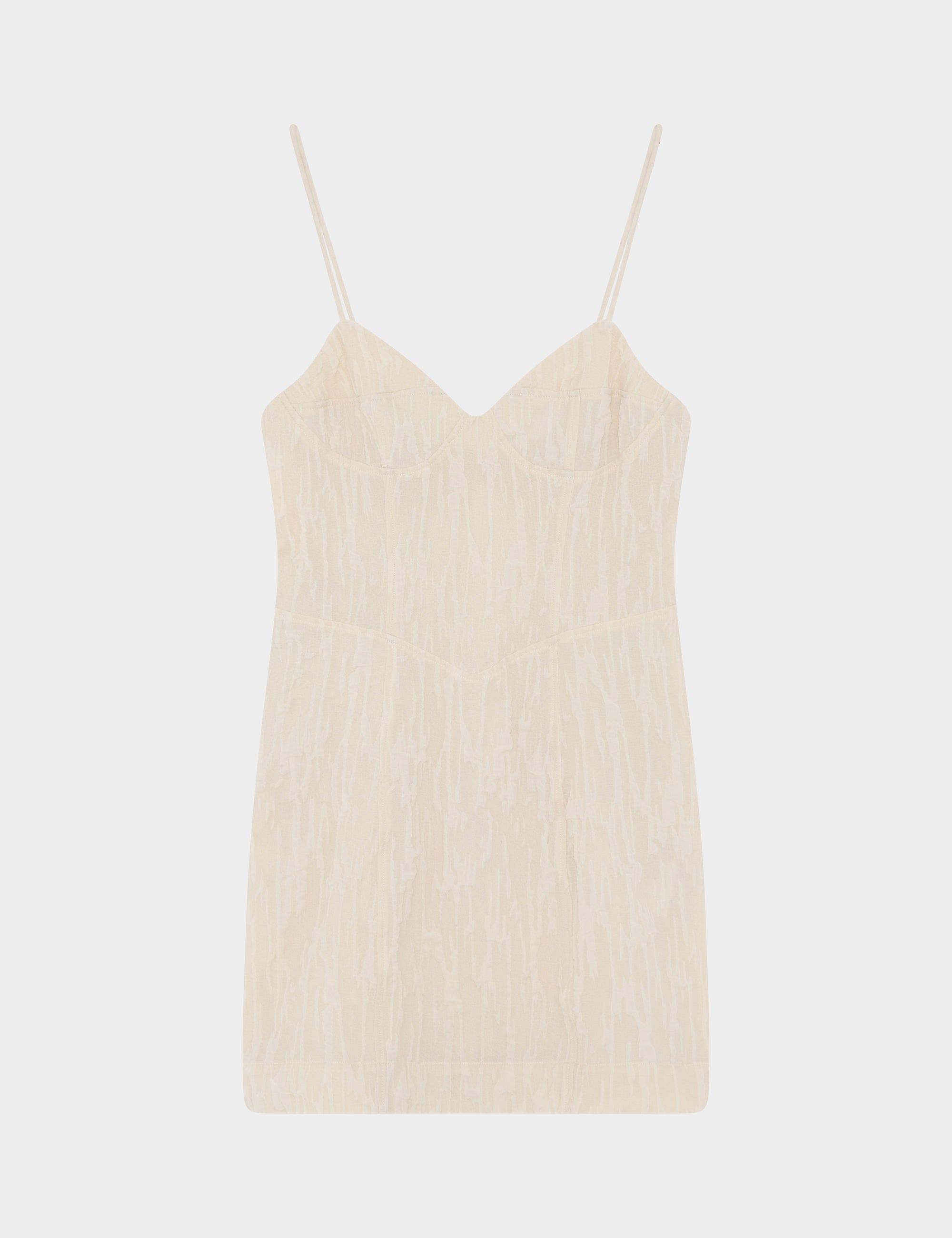 2NDDAY 2ND Verona TT - Crinkle Jacquard Dress 130607 Chalk