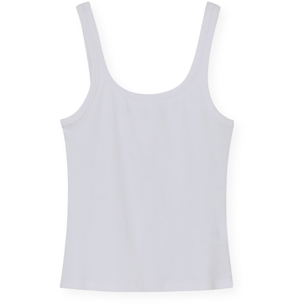 2NDDAY 2ND Viper TT - Daily Cotton Rib Tops & T-Shirts 114001 Brilliant White