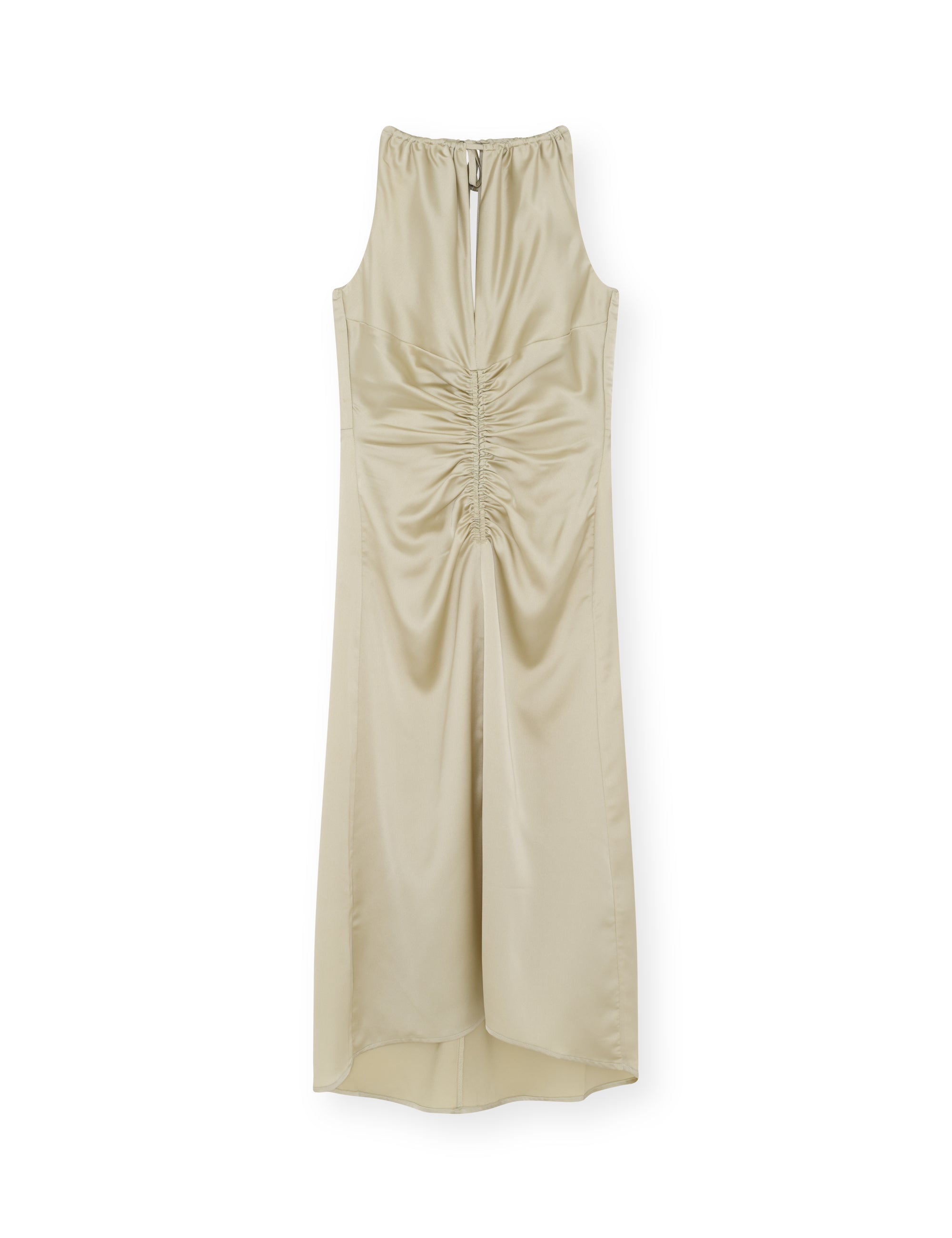 2NDDAY 2ND Ziggy TT - Brushed Satin Dress 140615 Green Haze