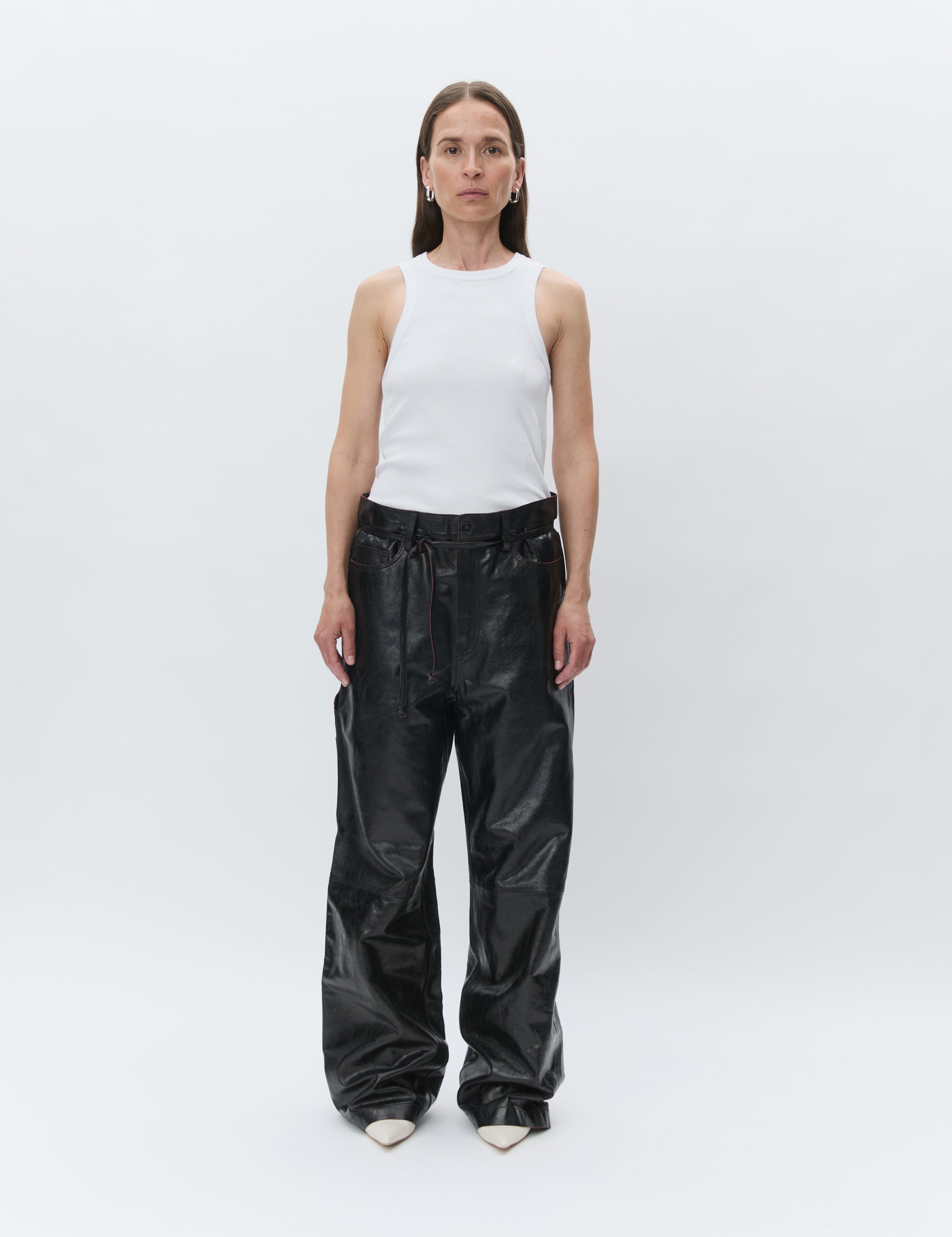 DAY Birger ét Mikkelsen Alisson - Classic Rib RD - Top Top 110601 Bright White