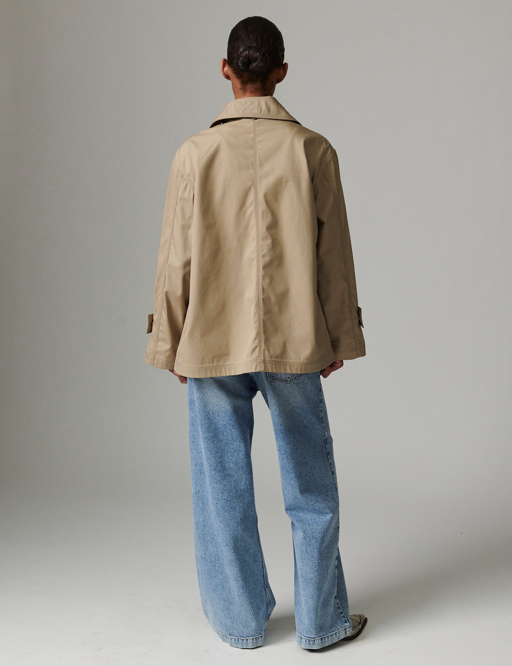 DAY Birger ét Mikkelsen Amira - Heavy Cotton Jacket 171109 CHINCHILLA