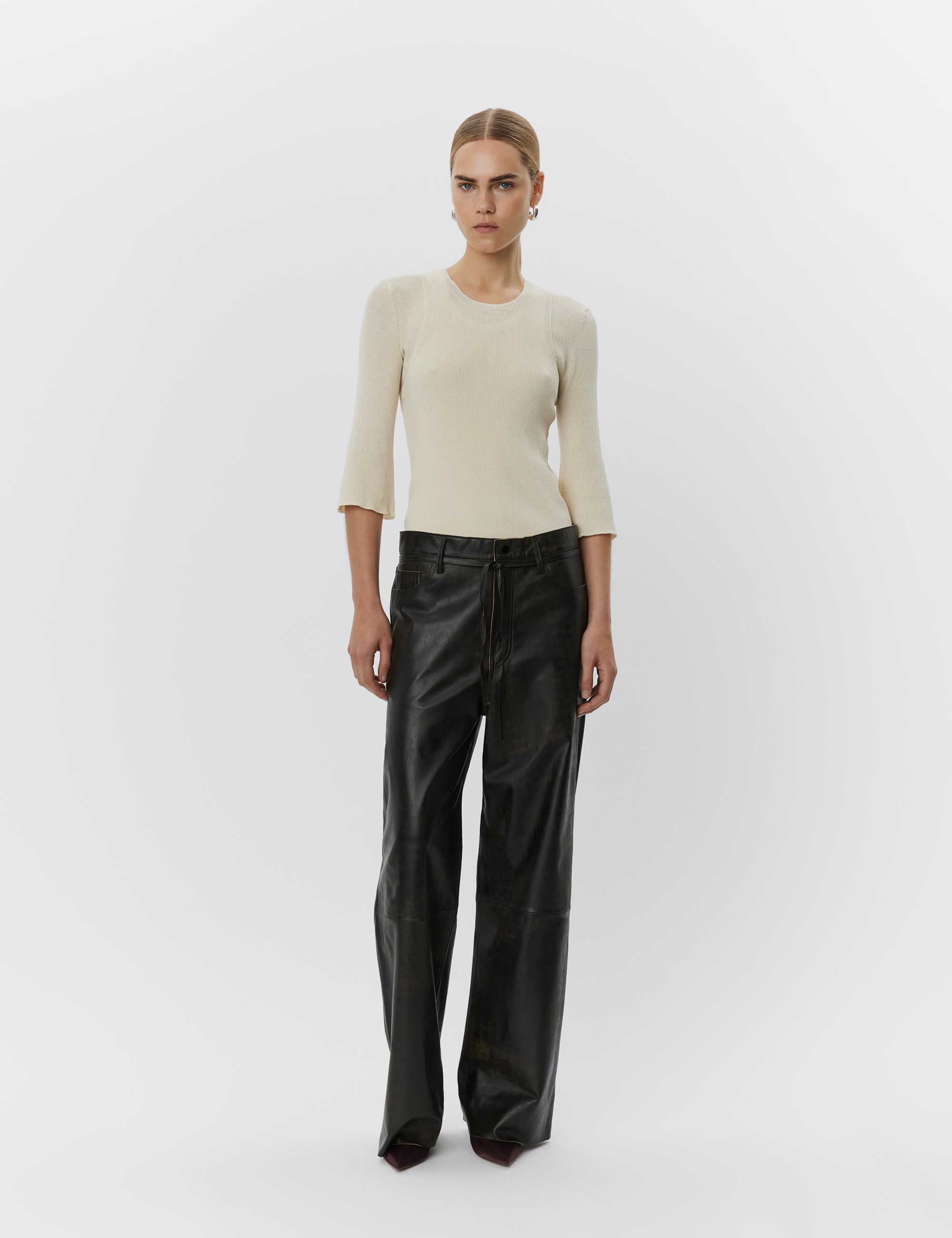 DAY Birger ét Mikkelsen Arana - Cotton Base Tops & T-Shirts 120110 PISTACHIO SHELL.