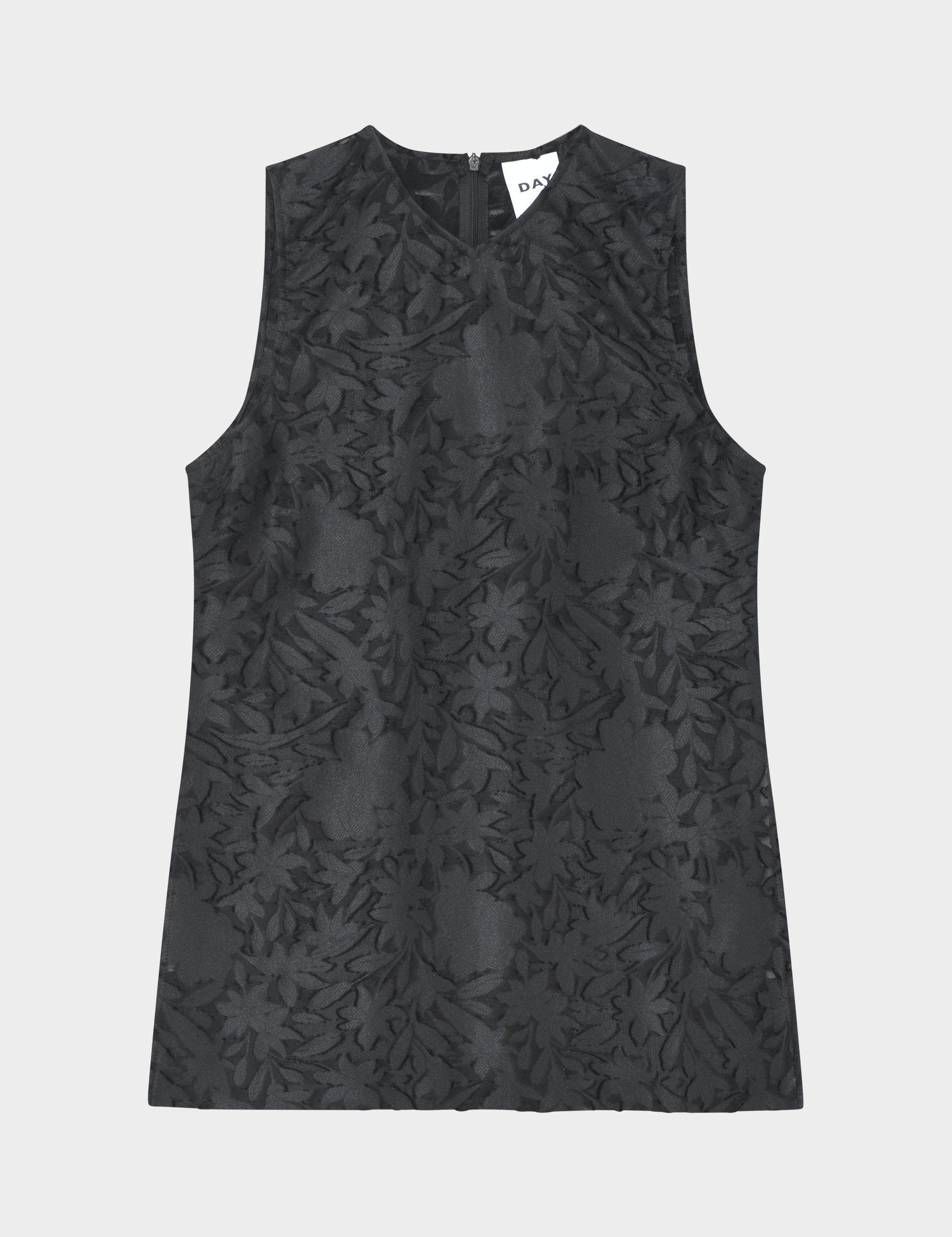 DAY Birger ét Mikkelsen Ash - Refined structure Tops & T-Shirts 190303 Black