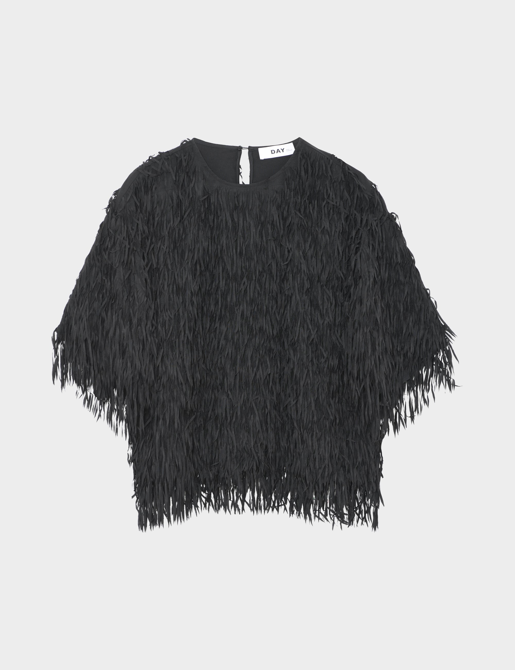 DAY Birger ét Mikkelsen Barcelona - Delicate Fringes Shirts & Blouses 190303 BLACK