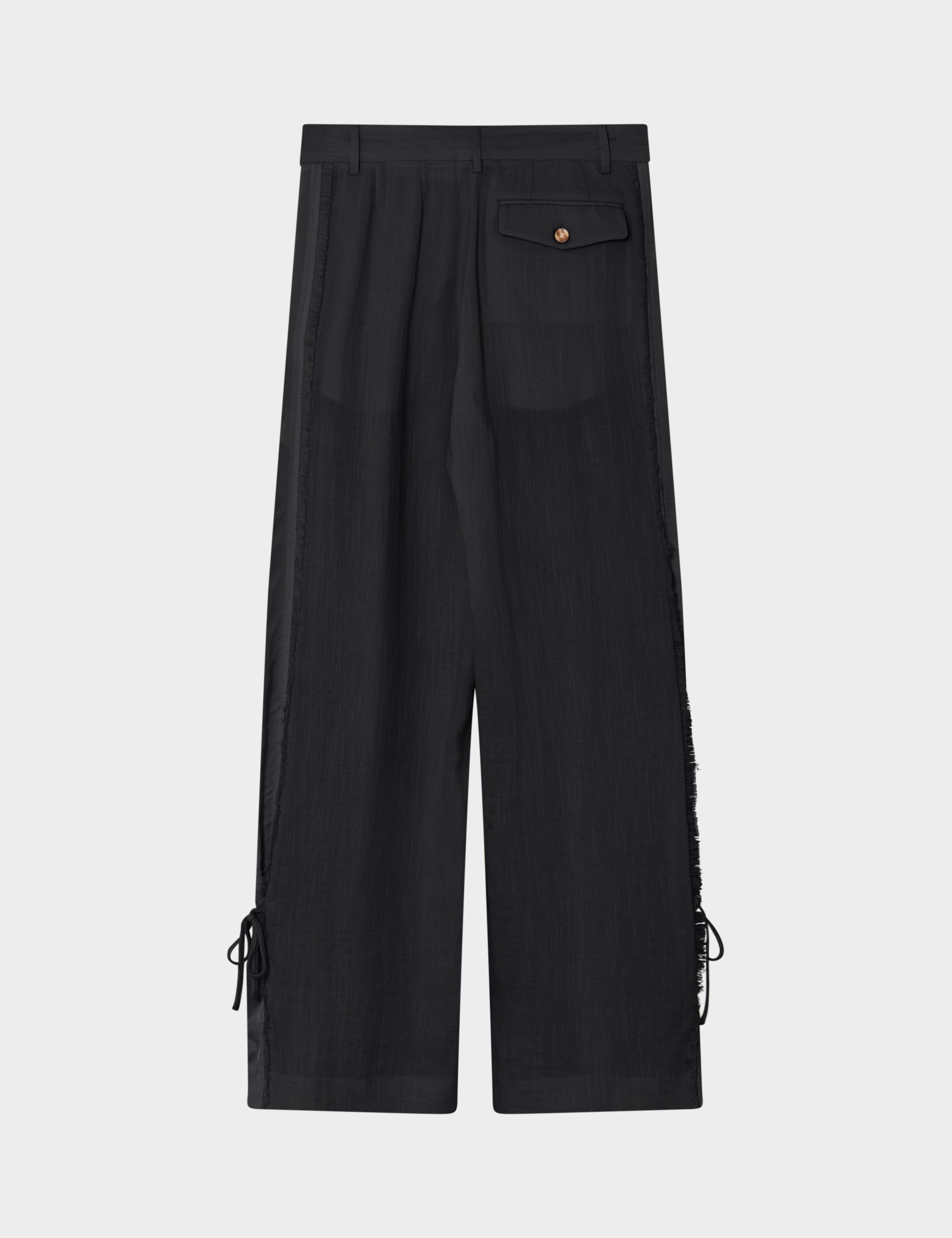 DAY Birger ét Mikkelsen Belle - Contrast Linen Pants 190303 Black