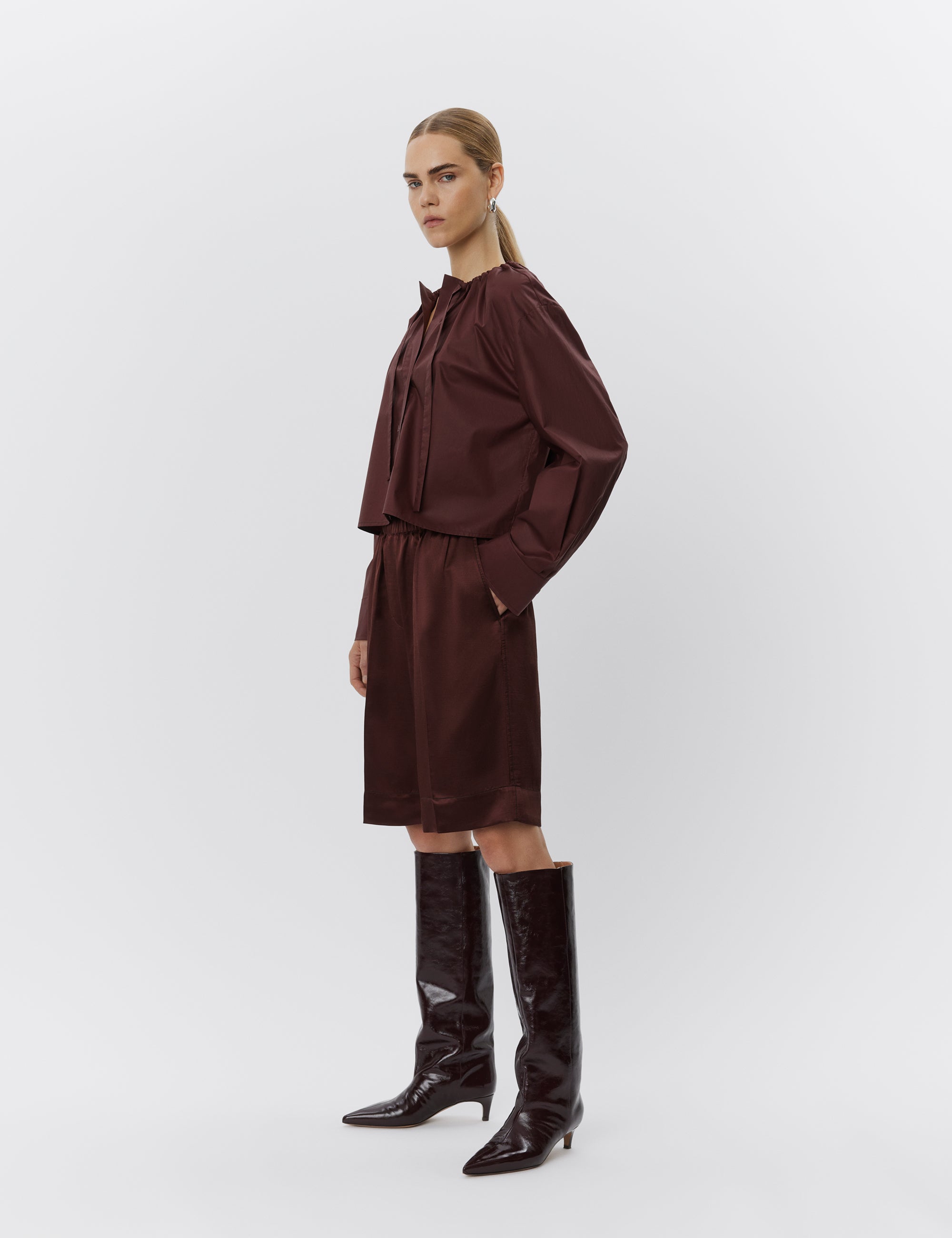 DAY Birger ét Mikkelsen Birch - Cotton Chintz Shirts & Blouses 191317 Bitter Chocolate..