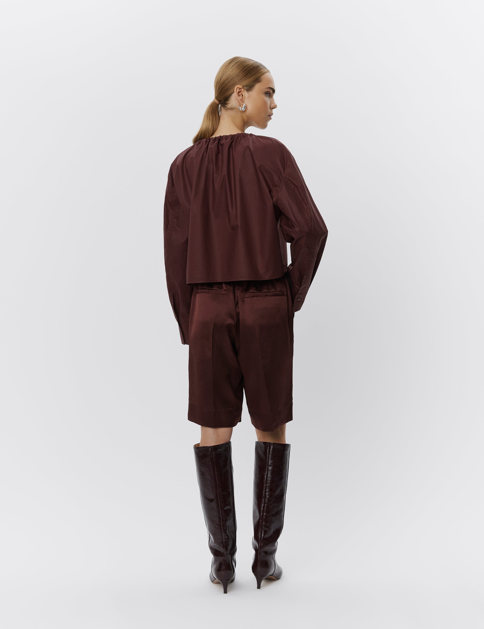 DAY Birger ét Mikkelsen Birch - Cotton Chintz Shirts & Blouses 191317 Bitter Chocolate..