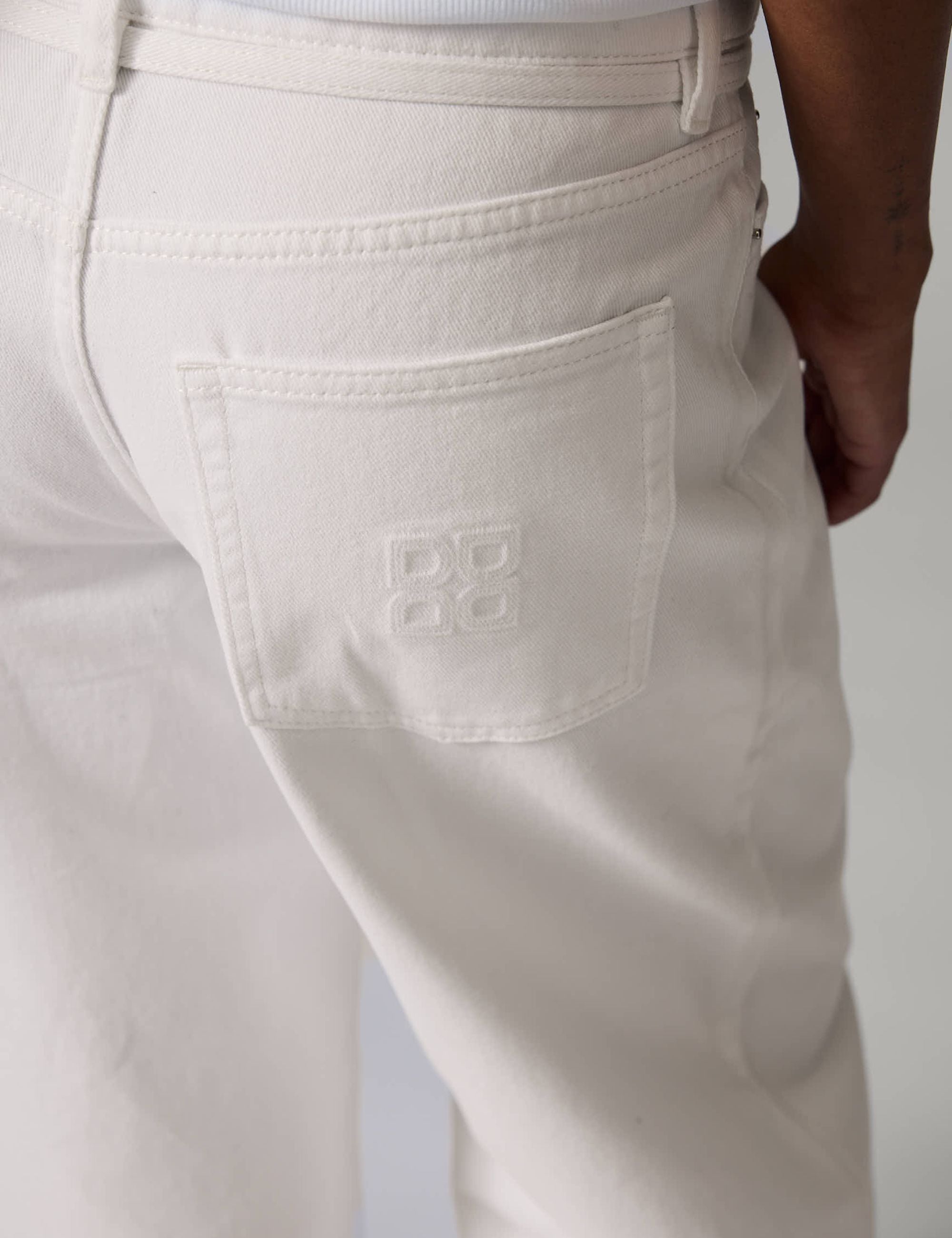 DAY Birger ét Mikkelsen Blaire - Soft White Denim Jeans 110605 Jet Stream