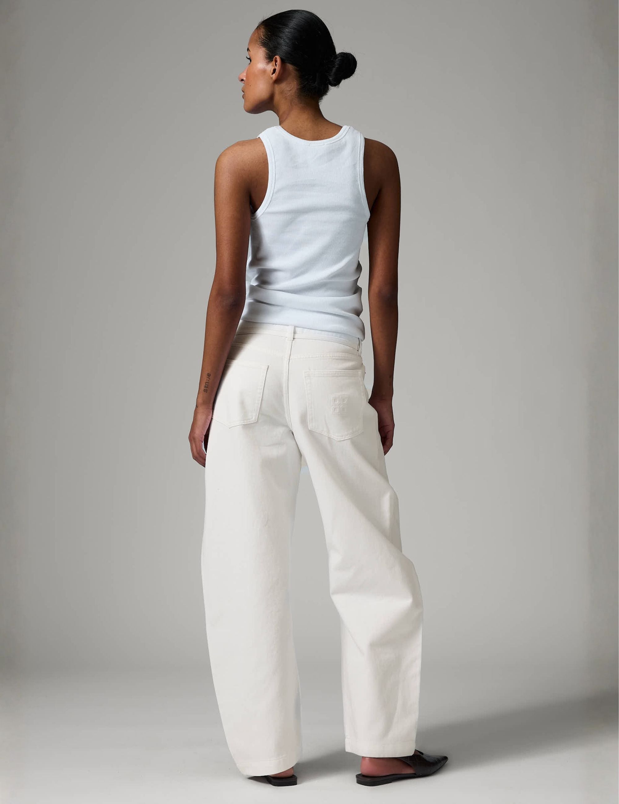 DAY Birger ét Mikkelsen Blaire - Soft White Denim Jeans 110605 Jet Stream