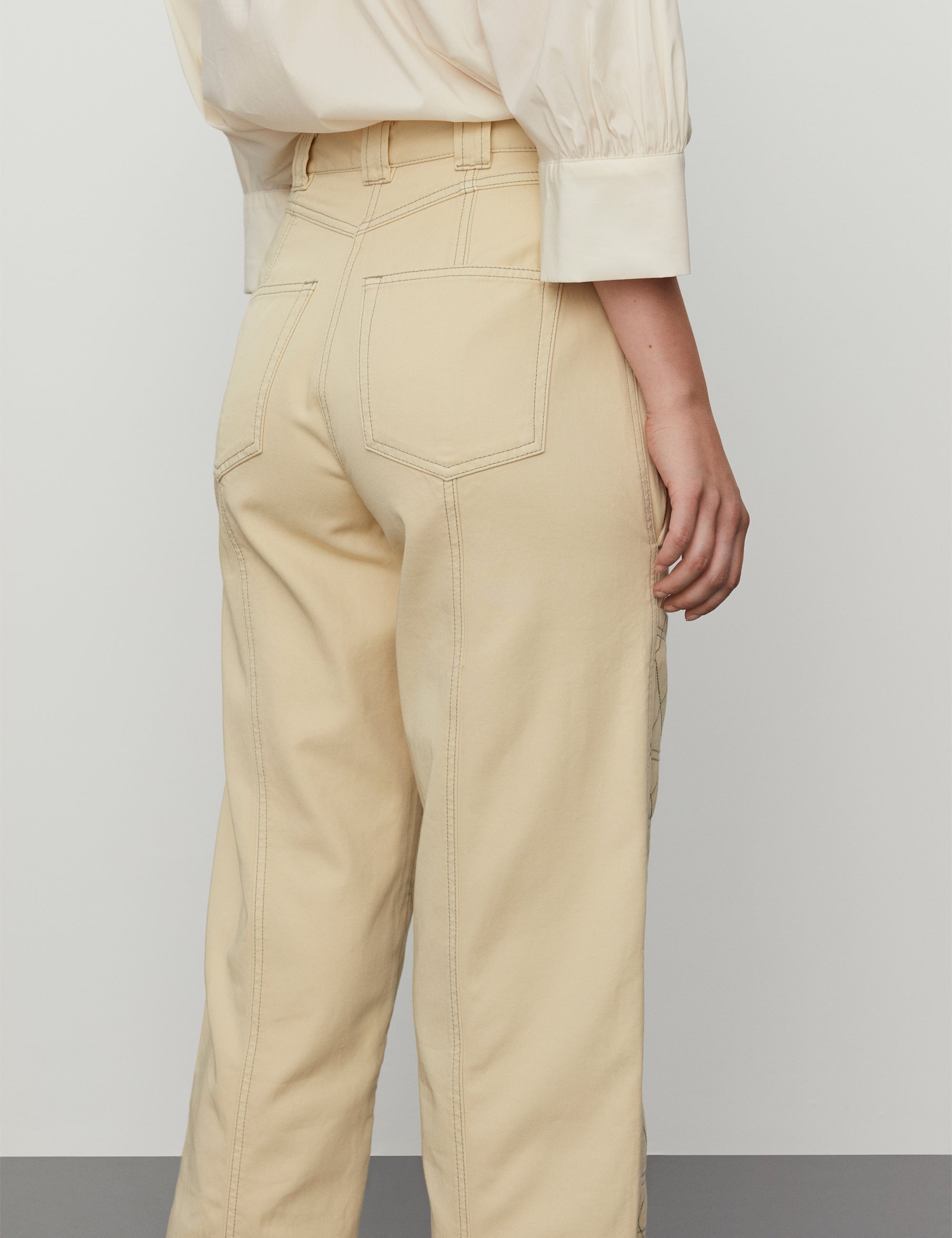 DAY Birger ét Mikkelsen Carlos - Canvas Twill Pants 130513 FROZEN DEW
