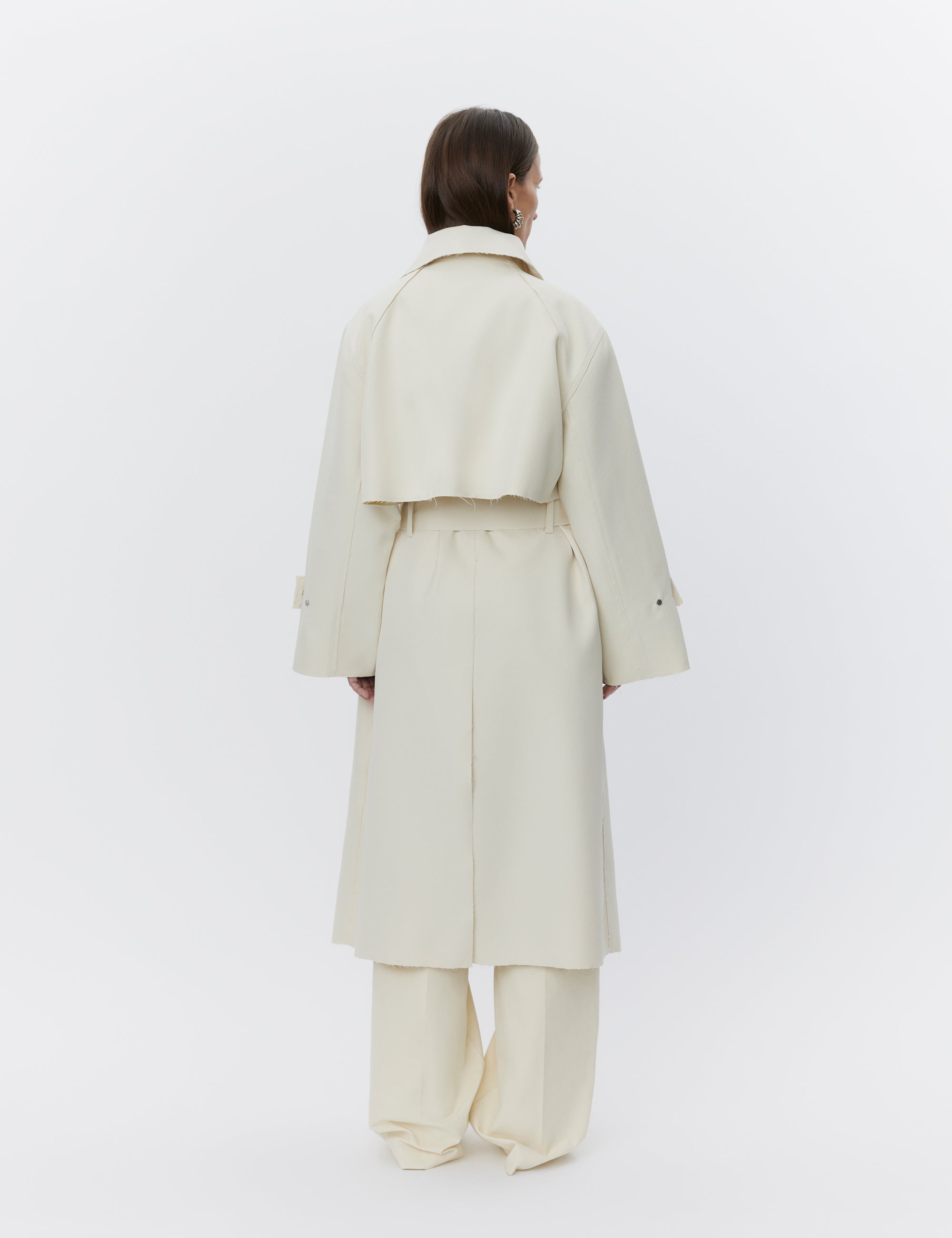 DAY Birger ét Mikkelsen Chapin - Shiny Twill Coats 120110 Pistachio Shell