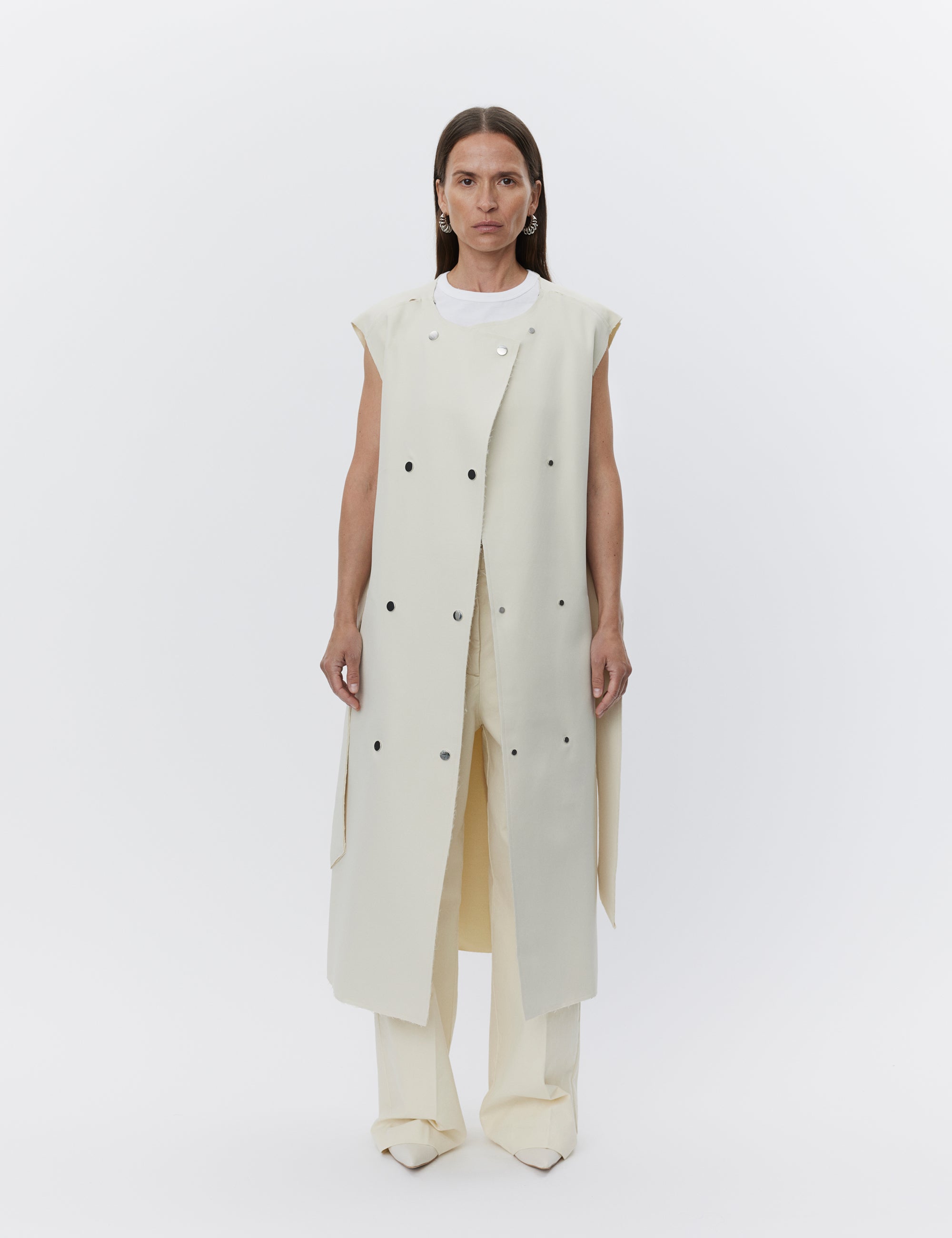 DAY Birger ét Mikkelsen Chapin - Shiny Twill Coats 120110 Pistachio Shell
