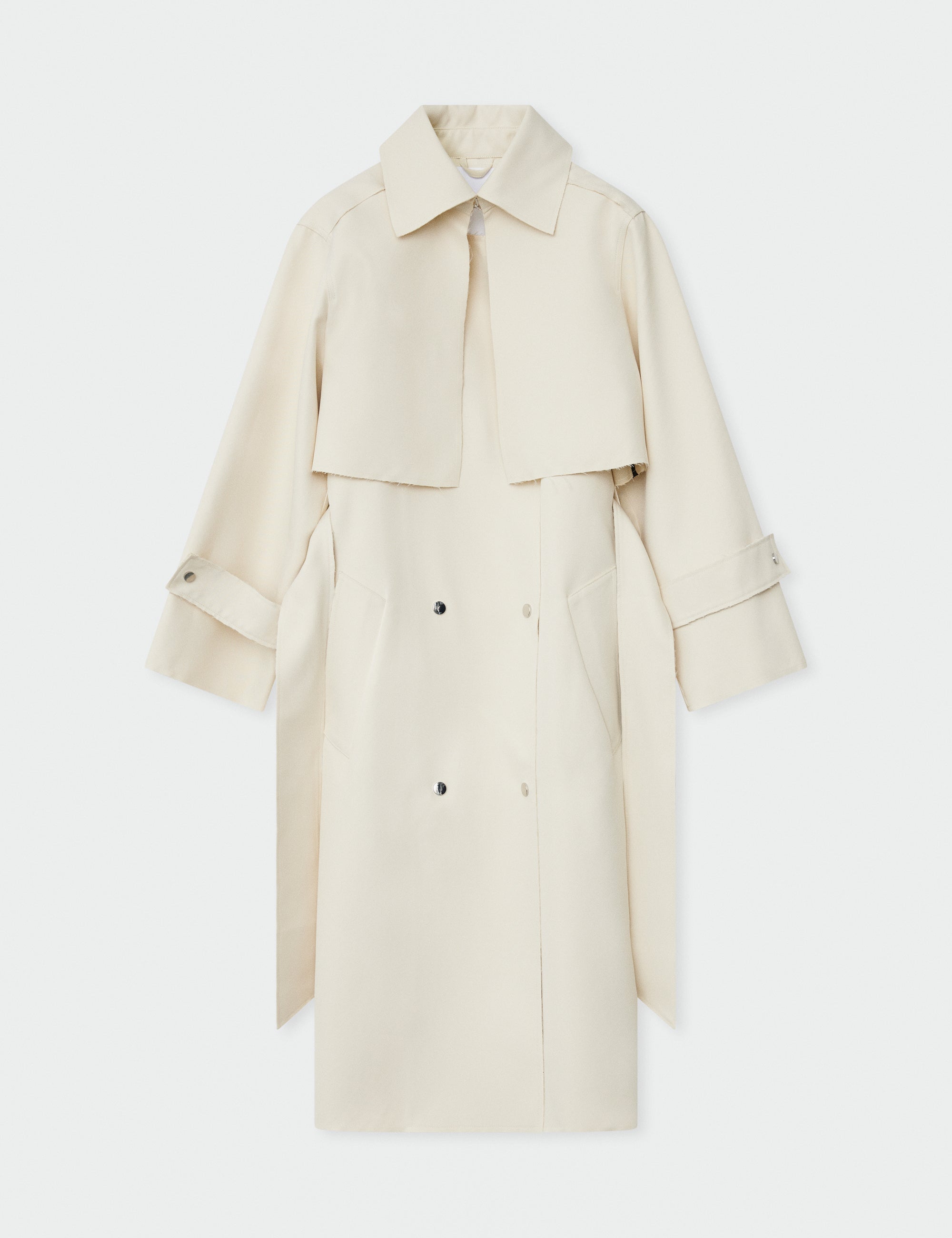 DAY Birger ét Mikkelsen Chapin - Shiny Twill Coats 120110 Pistachio Shell